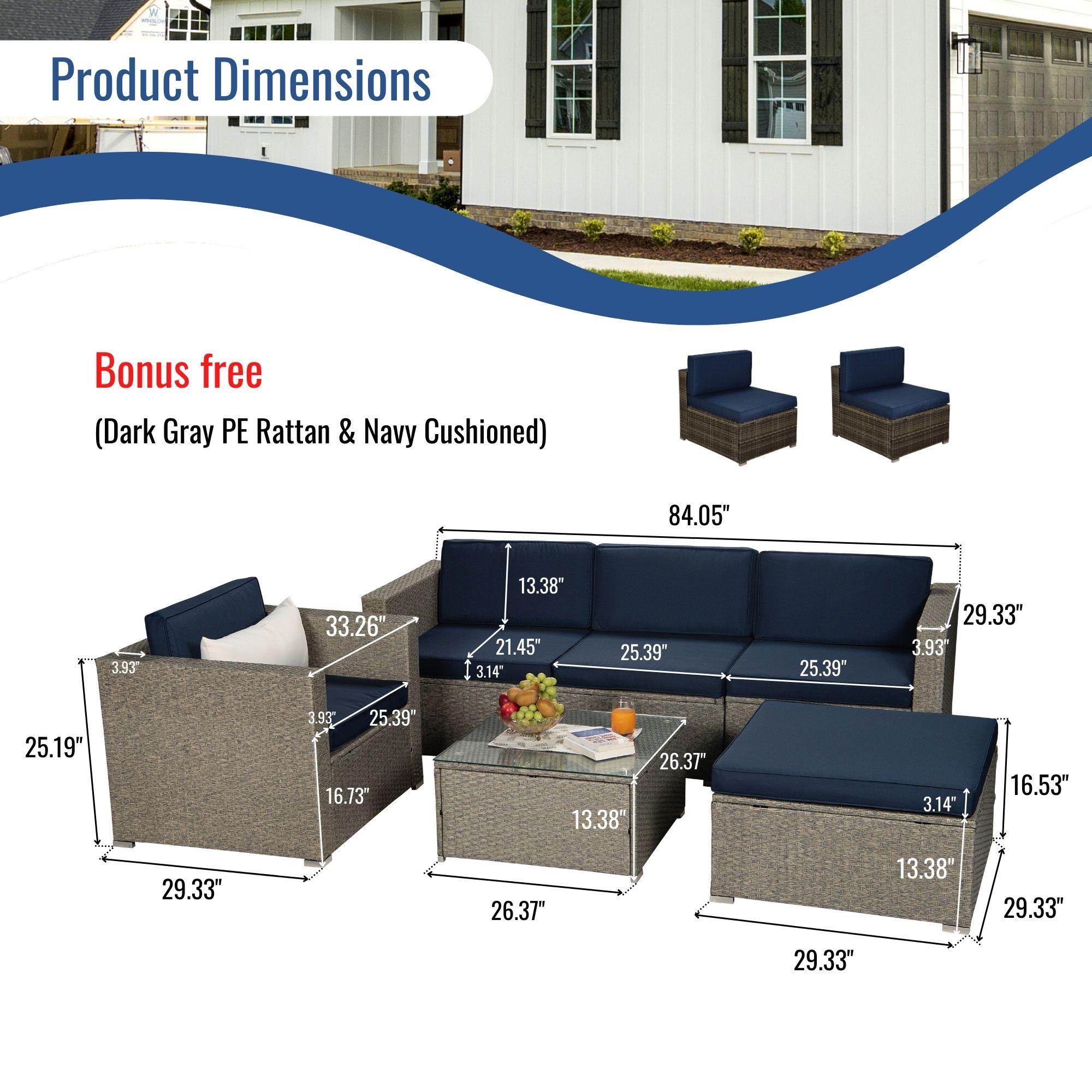 Bayfeve BF-0033BFN Patio-Conversation-Sets - View #3