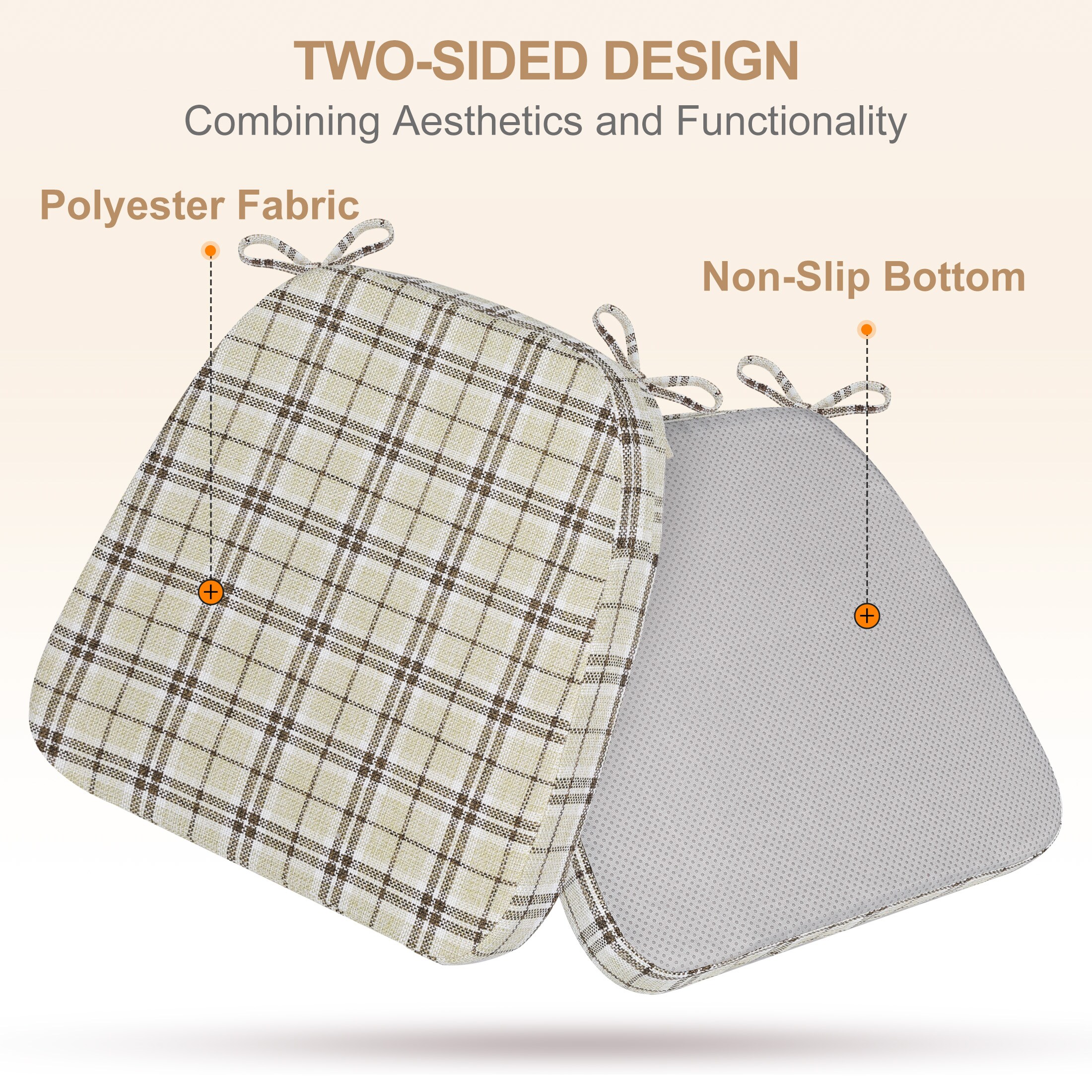 AAAAAcessories LS-DCCLH-CGHUANG-2P Indoor-Chair-Cushions - View #7