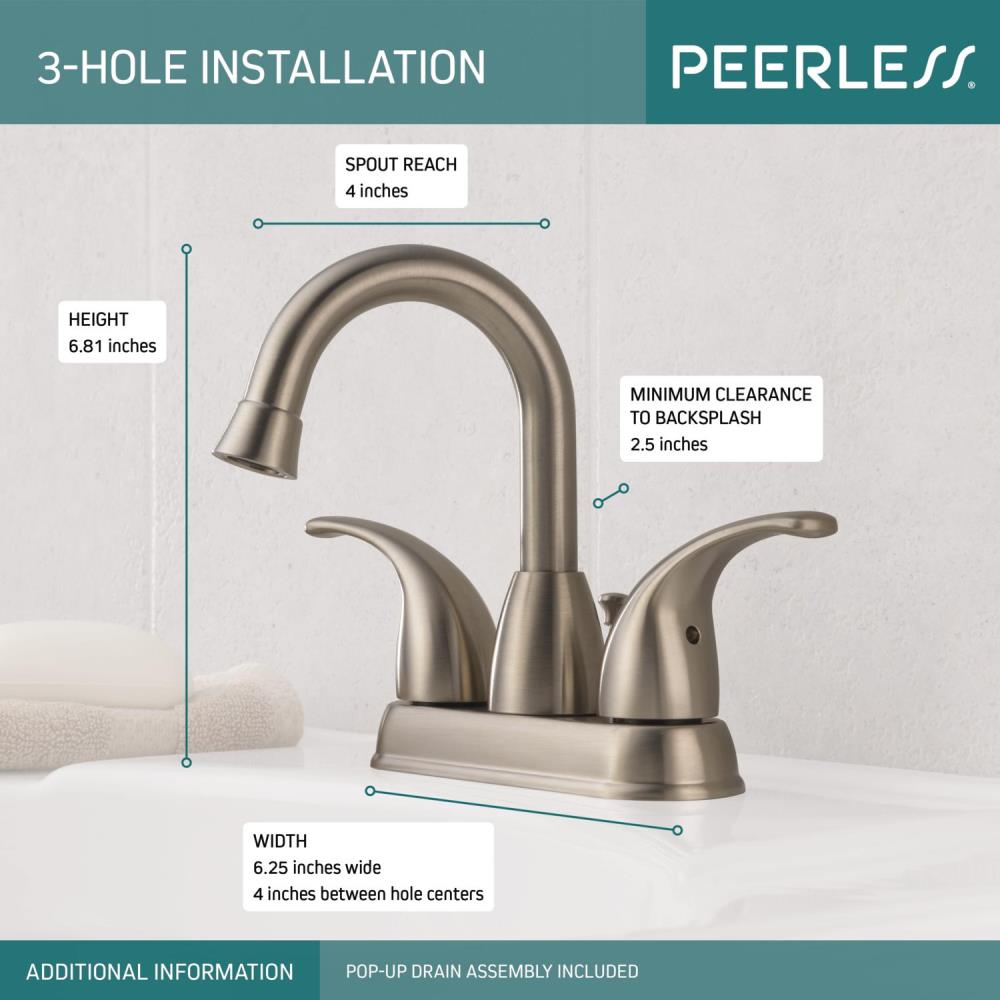 Peerless P99694LF-BN-ECO Lavatory-Faucets - View #3