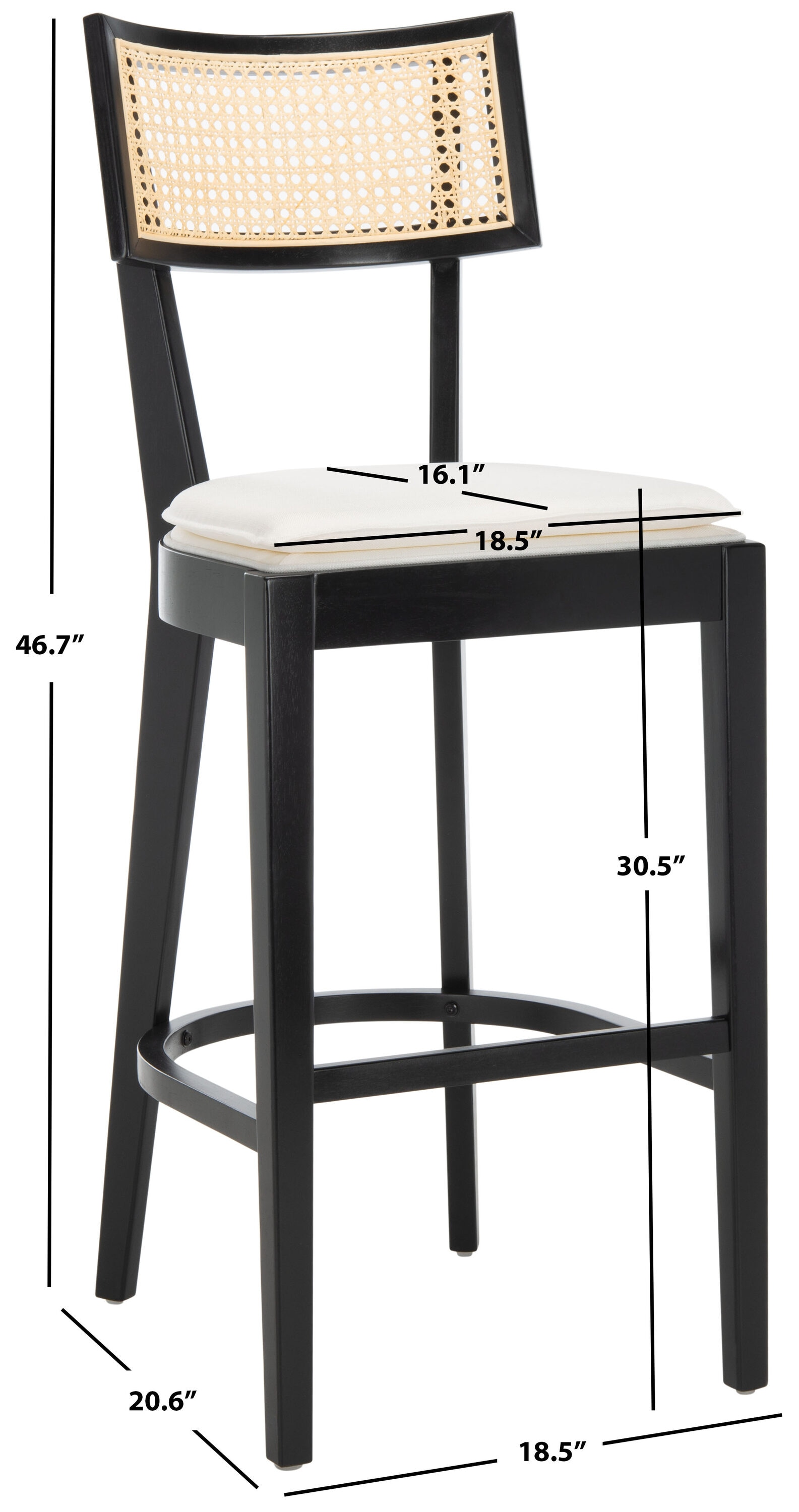 Safavieh BST1505B stools - View #10