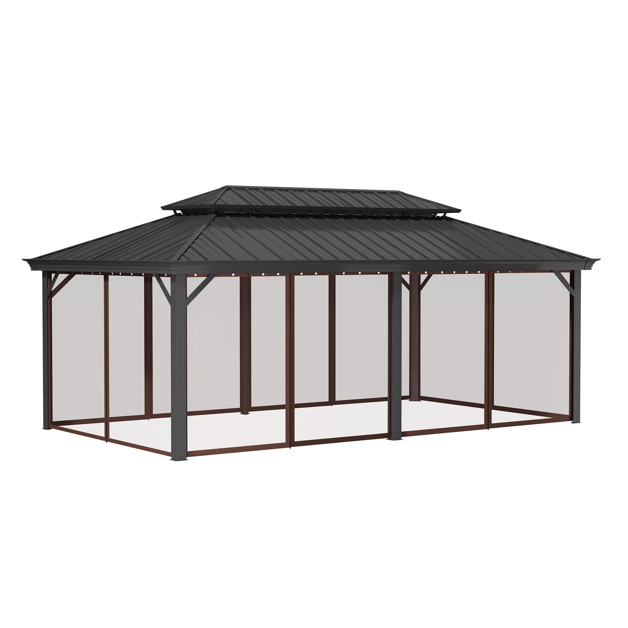 Boyel Living BLDA016-6 Wood-Resin-Gazebos - View #3