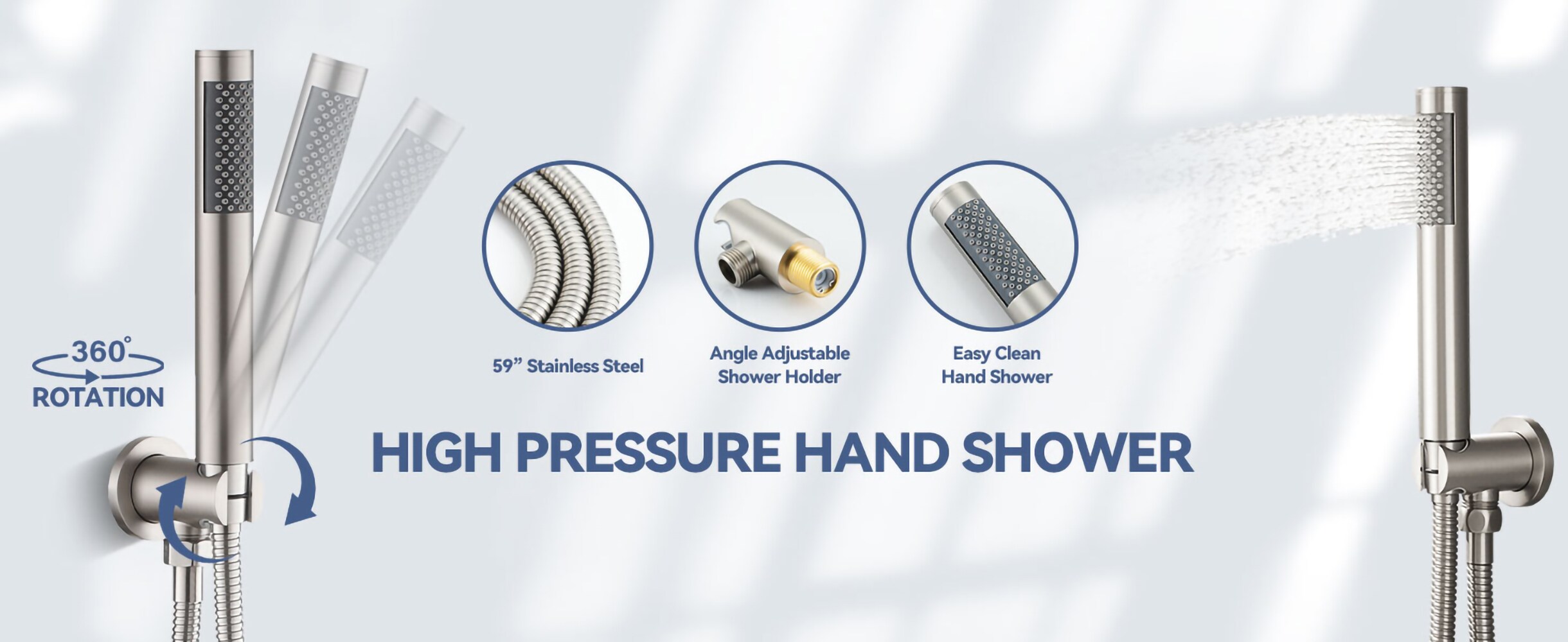 CASAINC CASA03CP-10 Showerhead-Bar-Panels - View #12