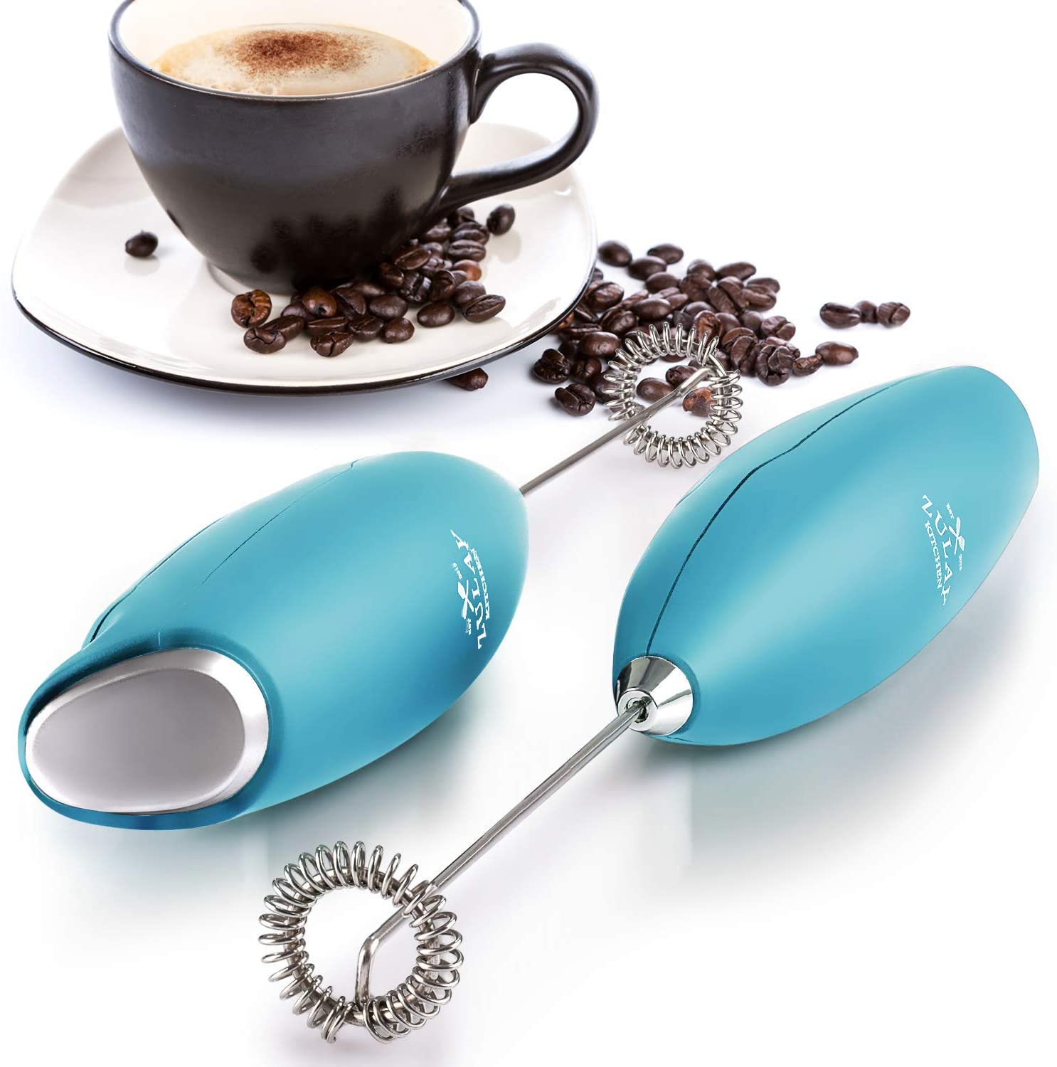 Kalorik White Stainless Steel Milk Frother - Dishwasher Safe - Perfectly  Foamed Milk - MFH 43974 W - Coffee Maker Accessories in the Coffee Maker  Accessories department at