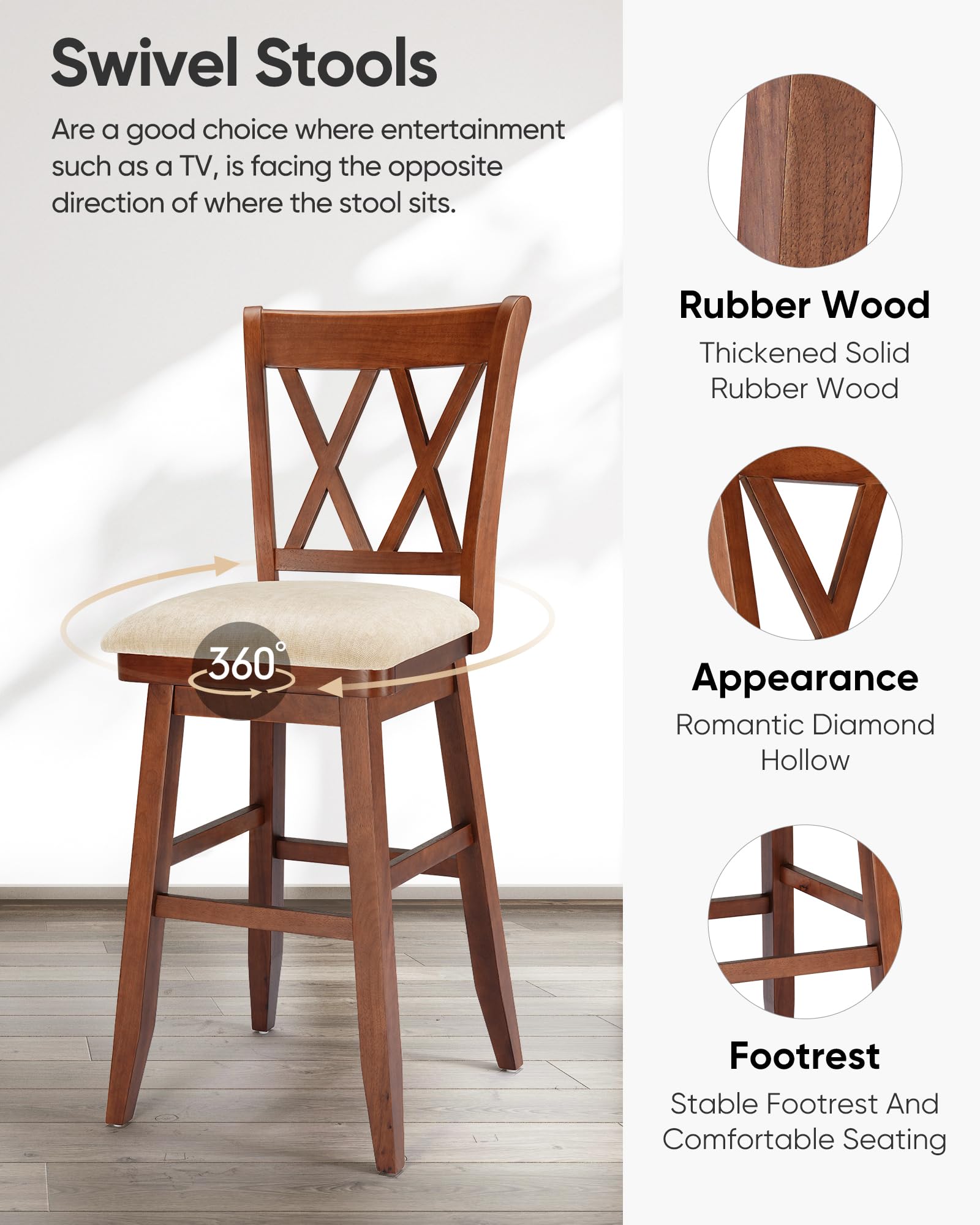 LTMATE LSA0034-BR26 stools - View #4
