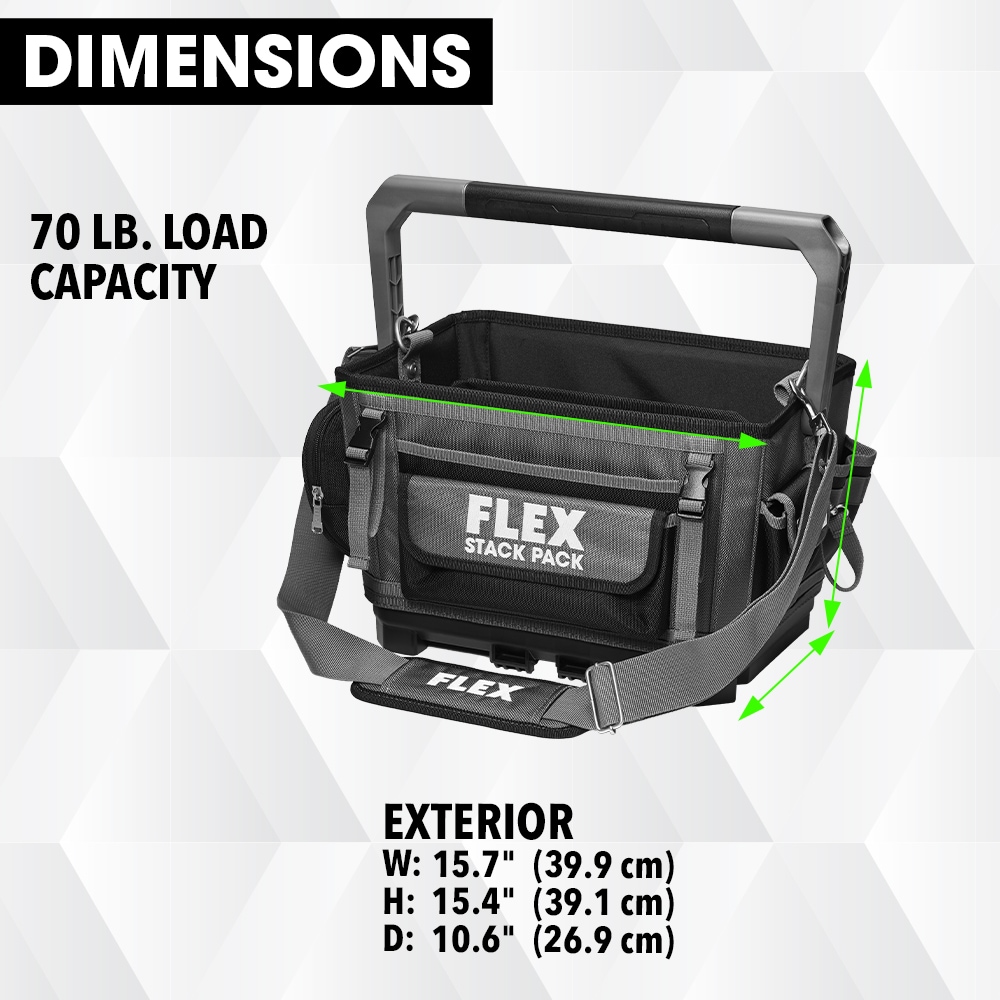 FLEX STACK PACK 16 Tote FS1201