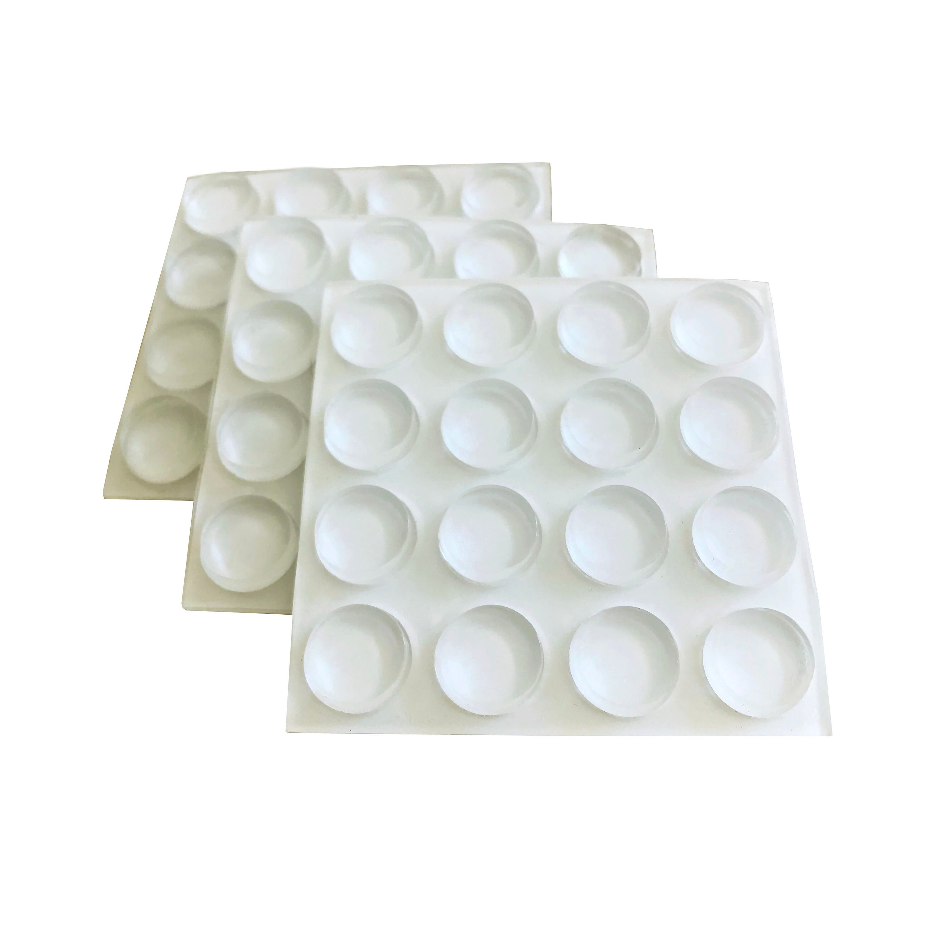 Super Sliders 4215824BG 48 -Pack Round Plastic Cabinet Bumpers
