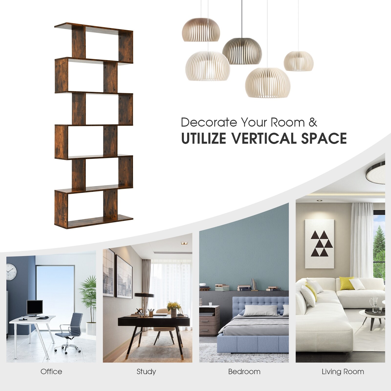 Slickblue D-CO-FC44301BC bookcases - View #7