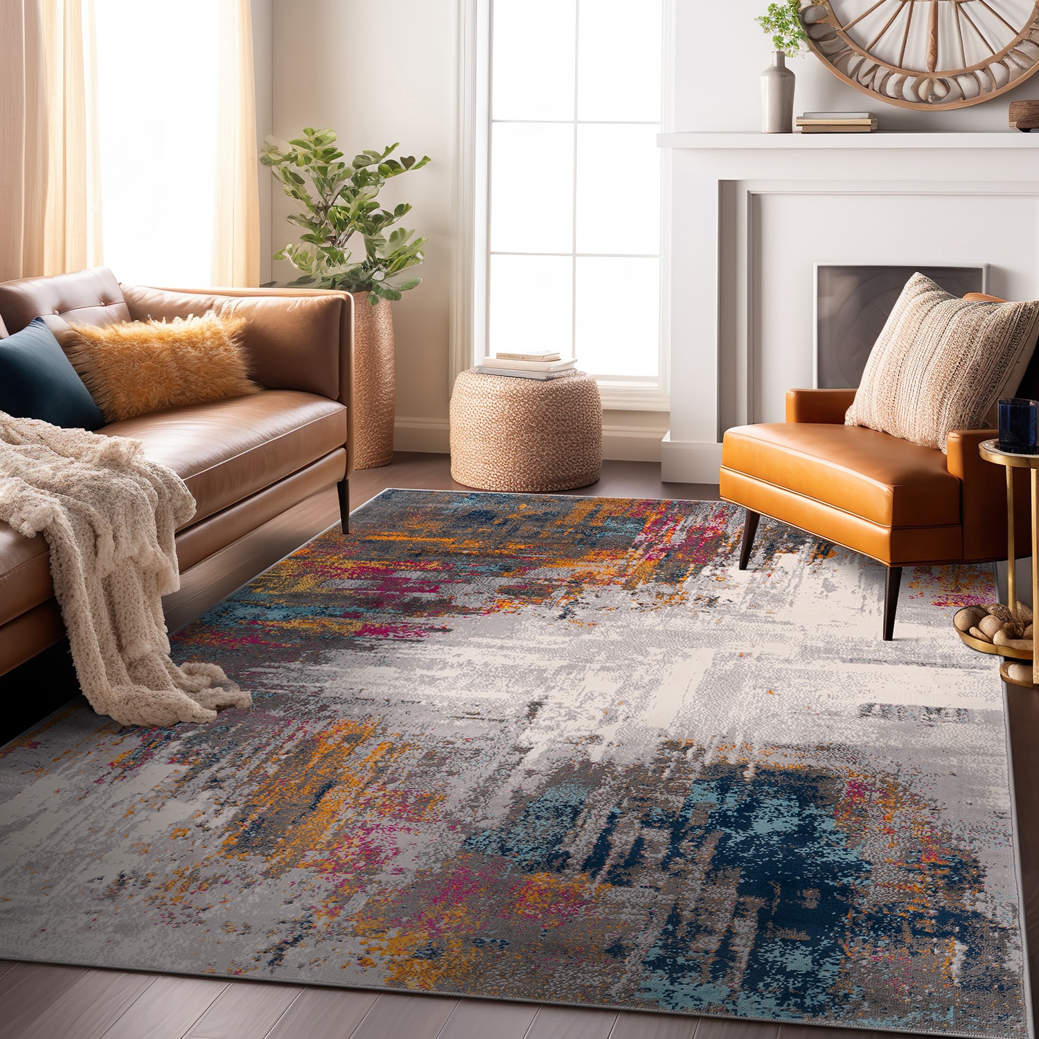 World Rug Gallery 4055MULTI5X7 rugs - View #7
