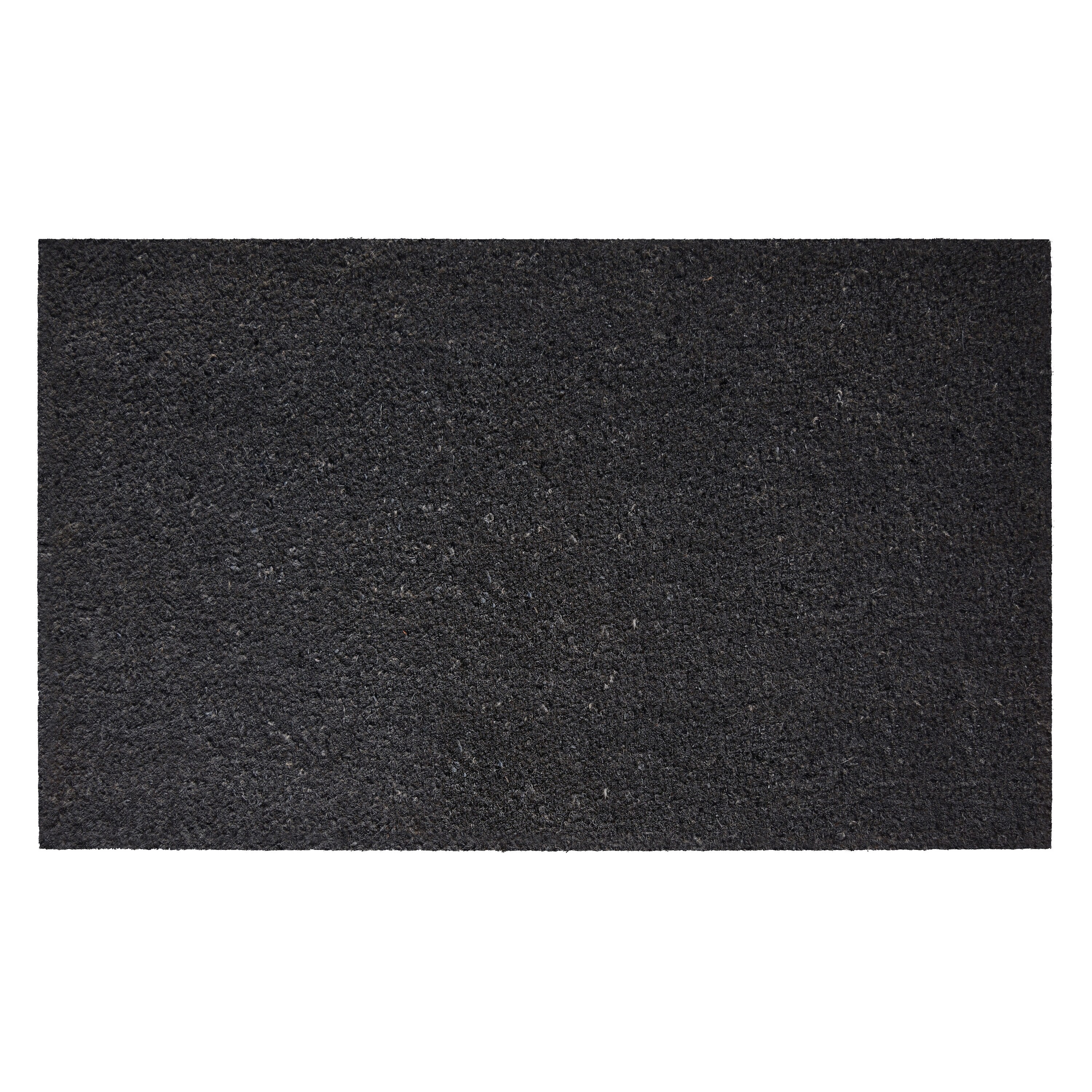 Callowaymills 106271729NP 17-in x 29-in Gray Coir/Vinyl Non-Slip Grip Indoor or outdoor Decorative Door Mat