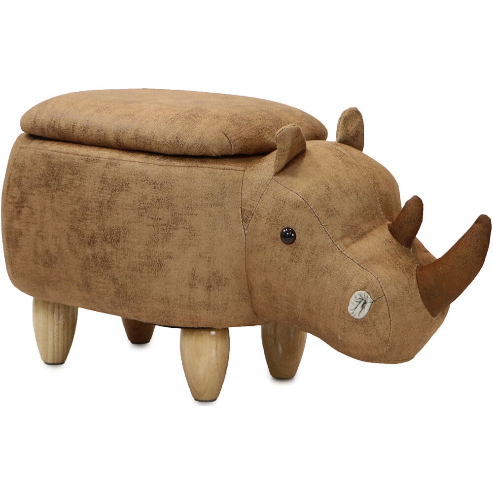 Critter Sitters CSRHISTOTT-BRN 15.000-in Brown Upholstered Kids Accent Chair
