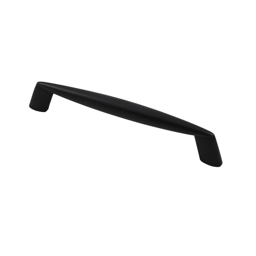 Residential Essentials 10287BK 5-in , Black Rectangular Handle