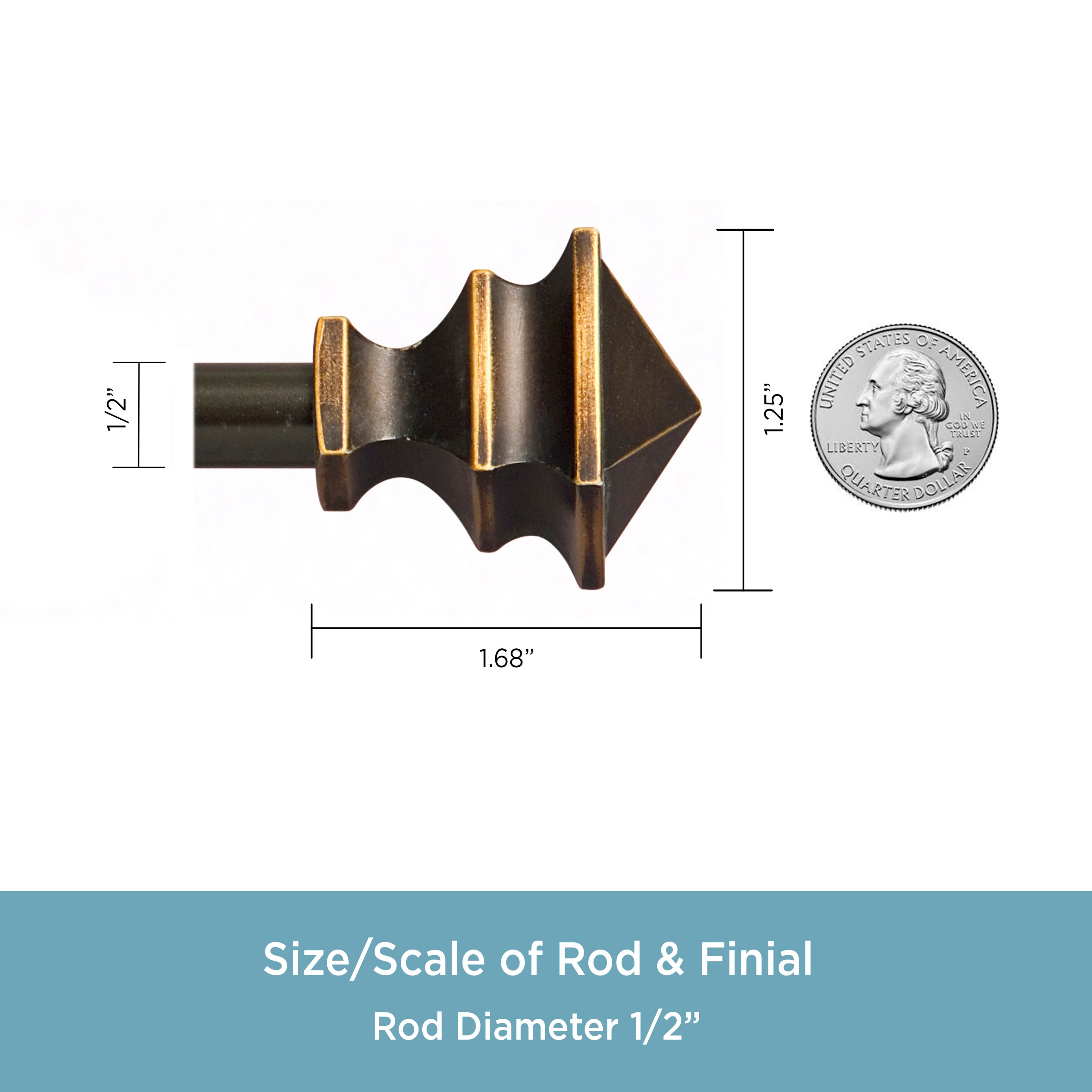 Kenney KN55479 Curtain-Rods - View #3