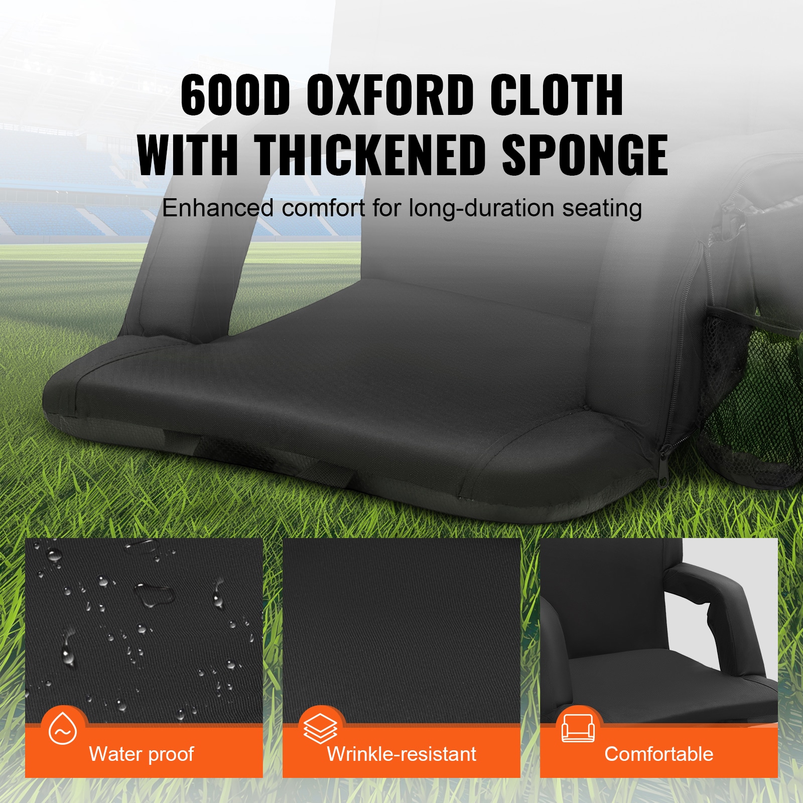 VEVOR SCJRTYGZY1PC07113V9 Bleacher-Cushions - View #2