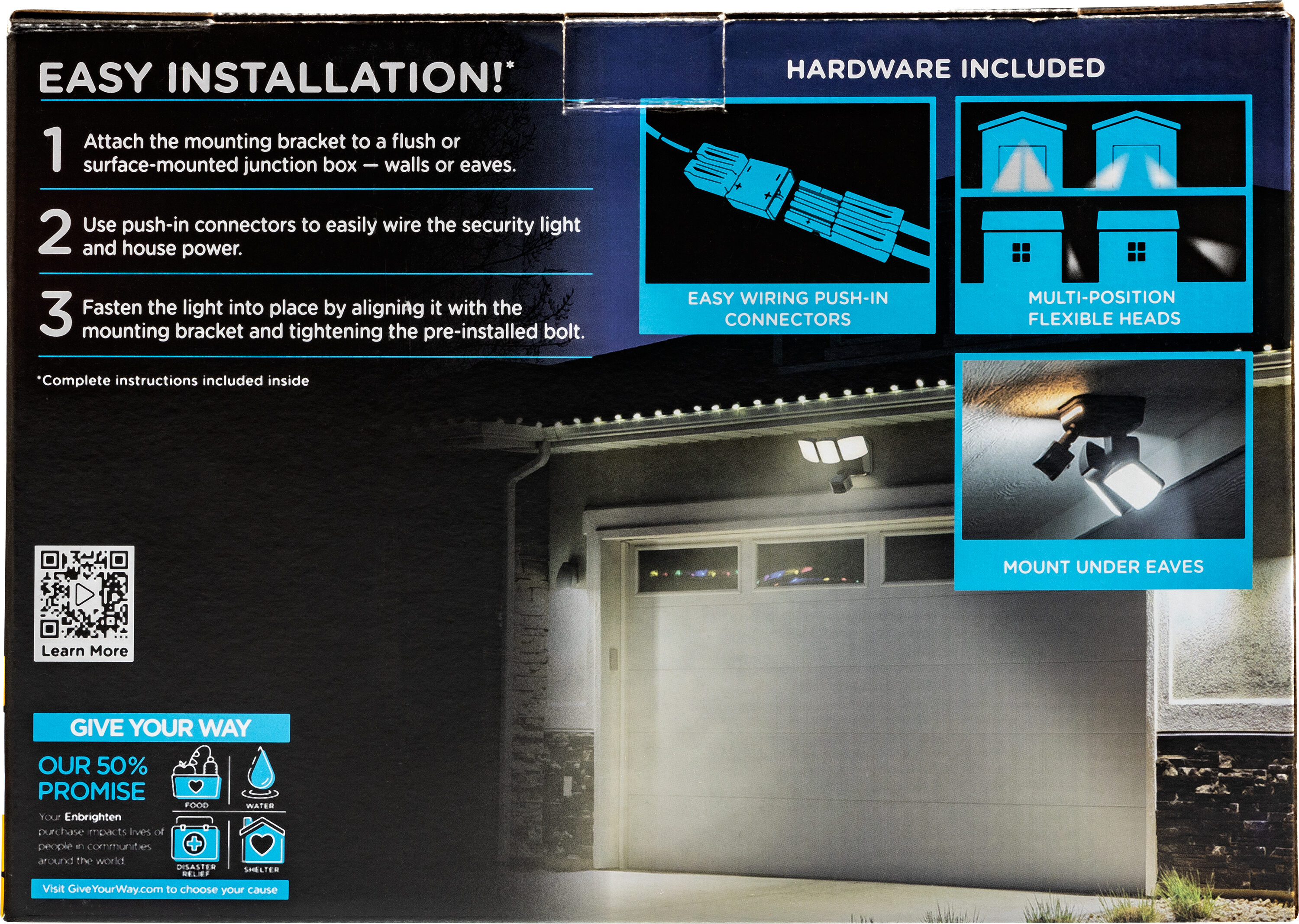 Enbrighten 73704-S1 Motion-Activated-Floodlights - View #10