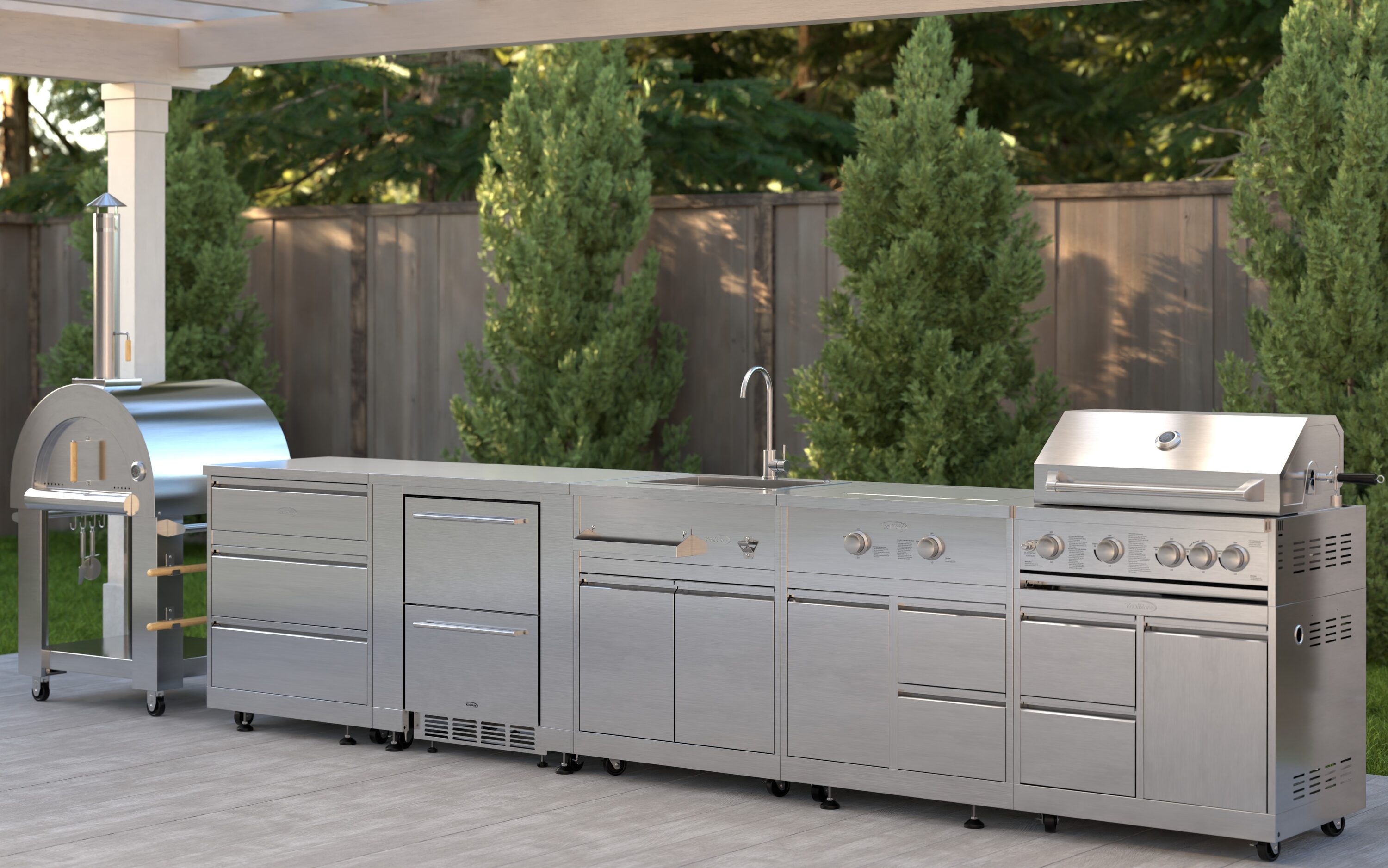 KoolMore LOW-KM-OK108 Gas-Grill - View #3