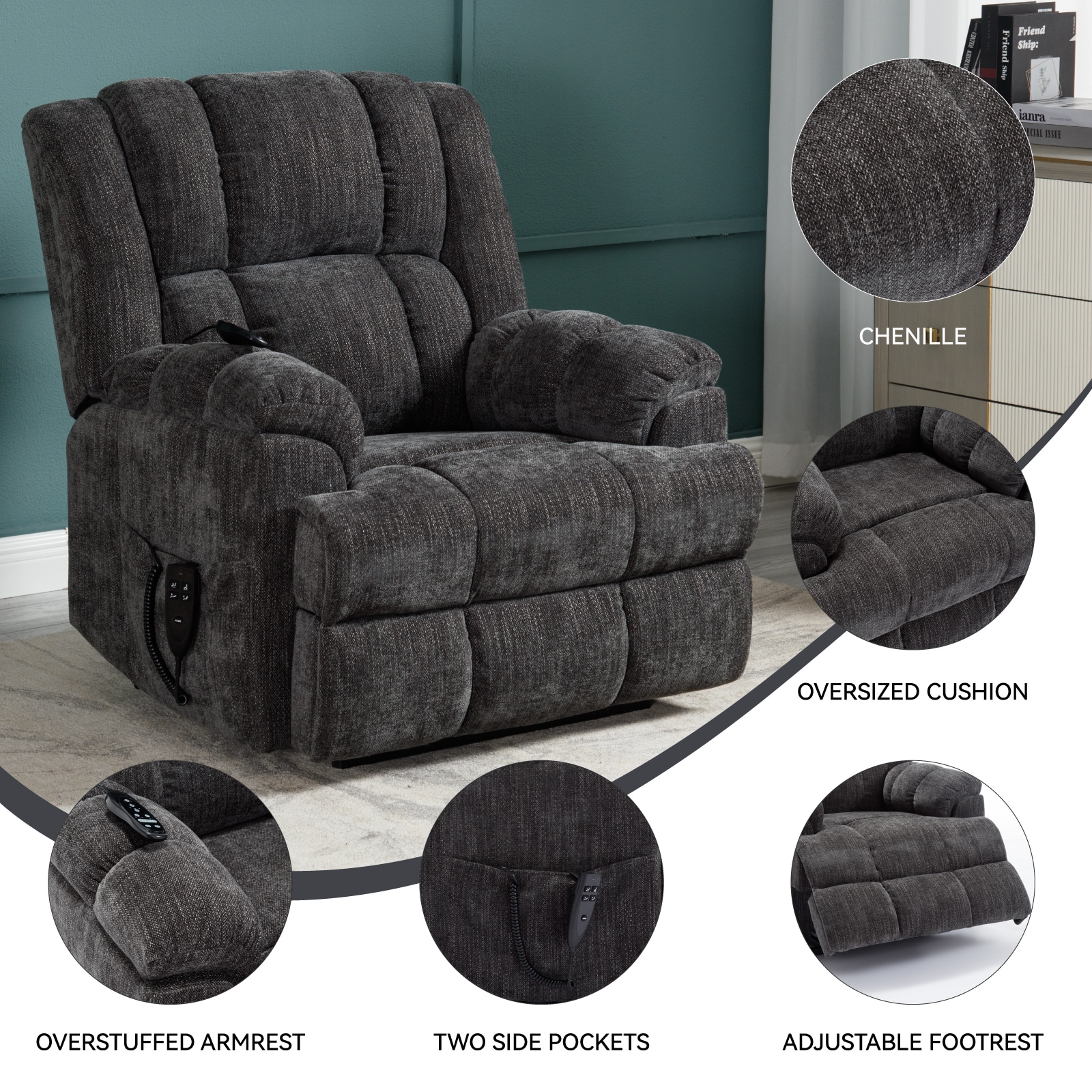 GZMR GZ-QN08GR recliners - View #8