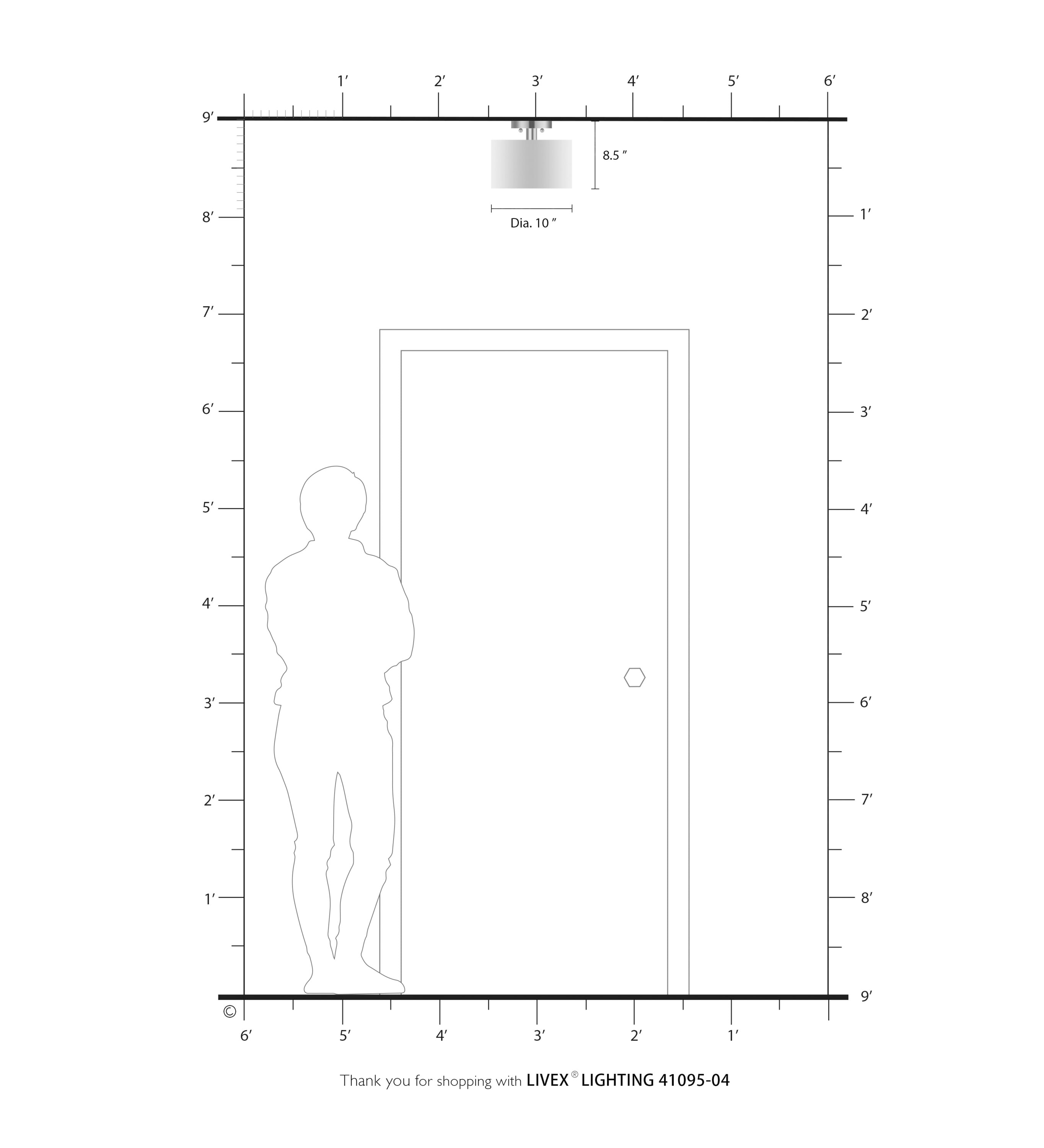 Livex Lighting 41095-04 flushmounts - View #7