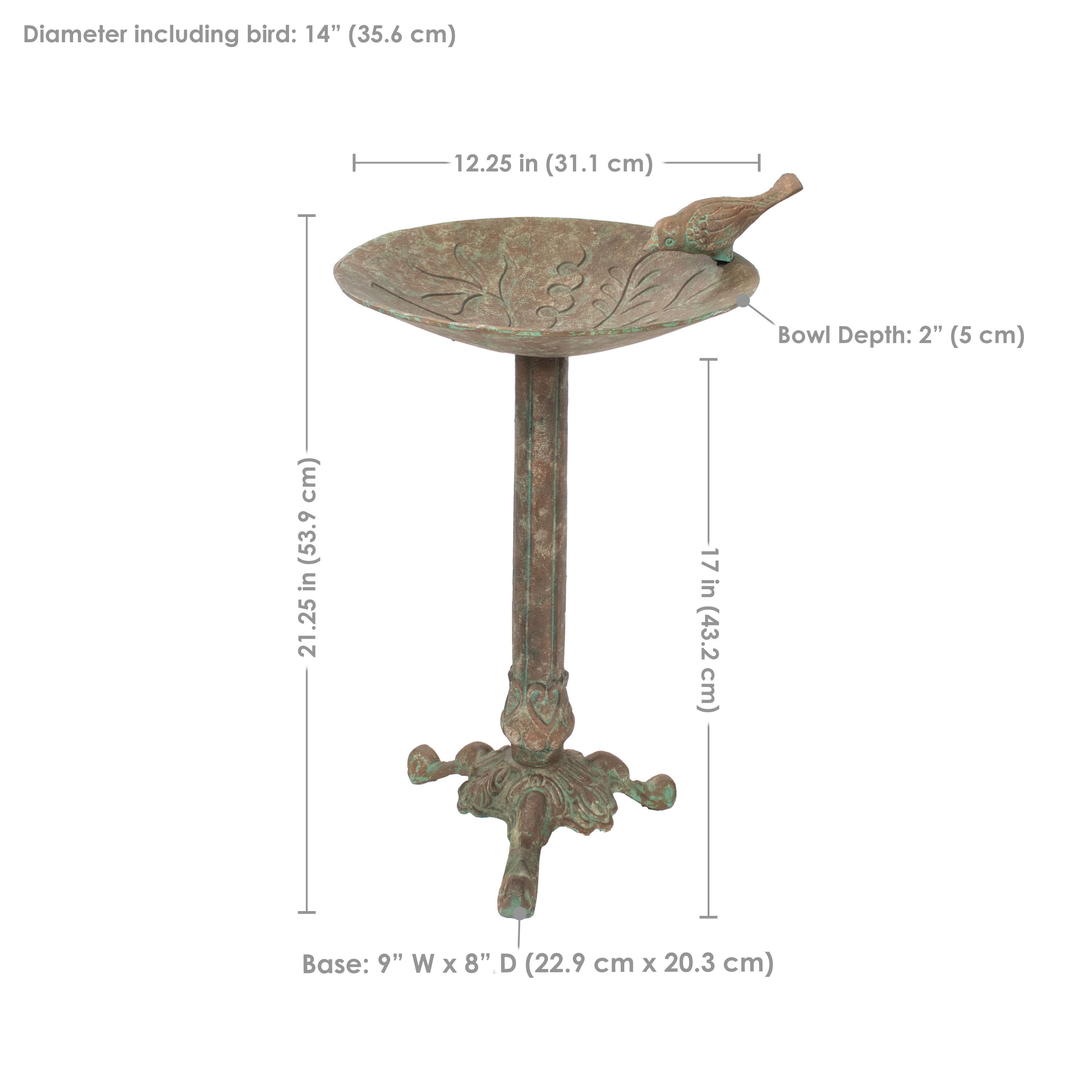 Sunnydaze Decor NOB-080 birdbaths - View #3