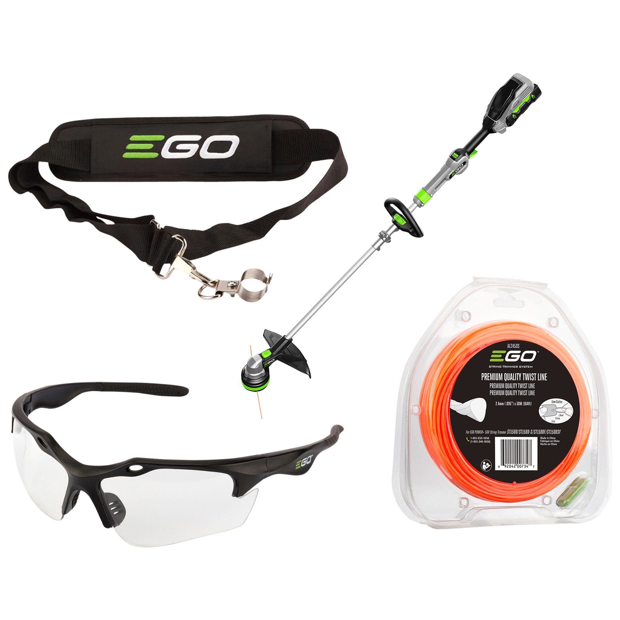 Shop EGO POWER+ 15" POWERLOAD™ String Trimmer Starter Kit at