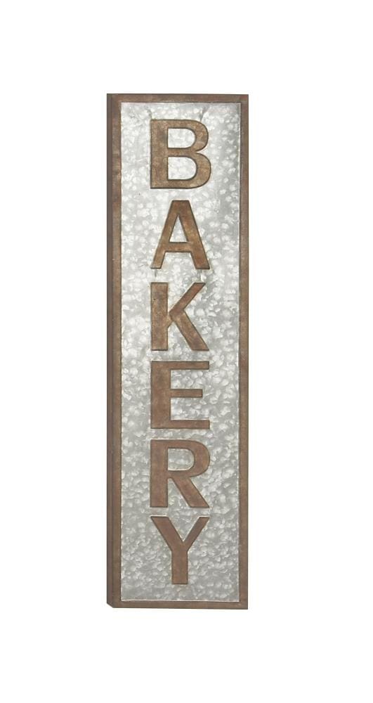 Grayson Lane 22667 9-in W x 36-in H Metal Text Wall Phrases Wall Sculpture