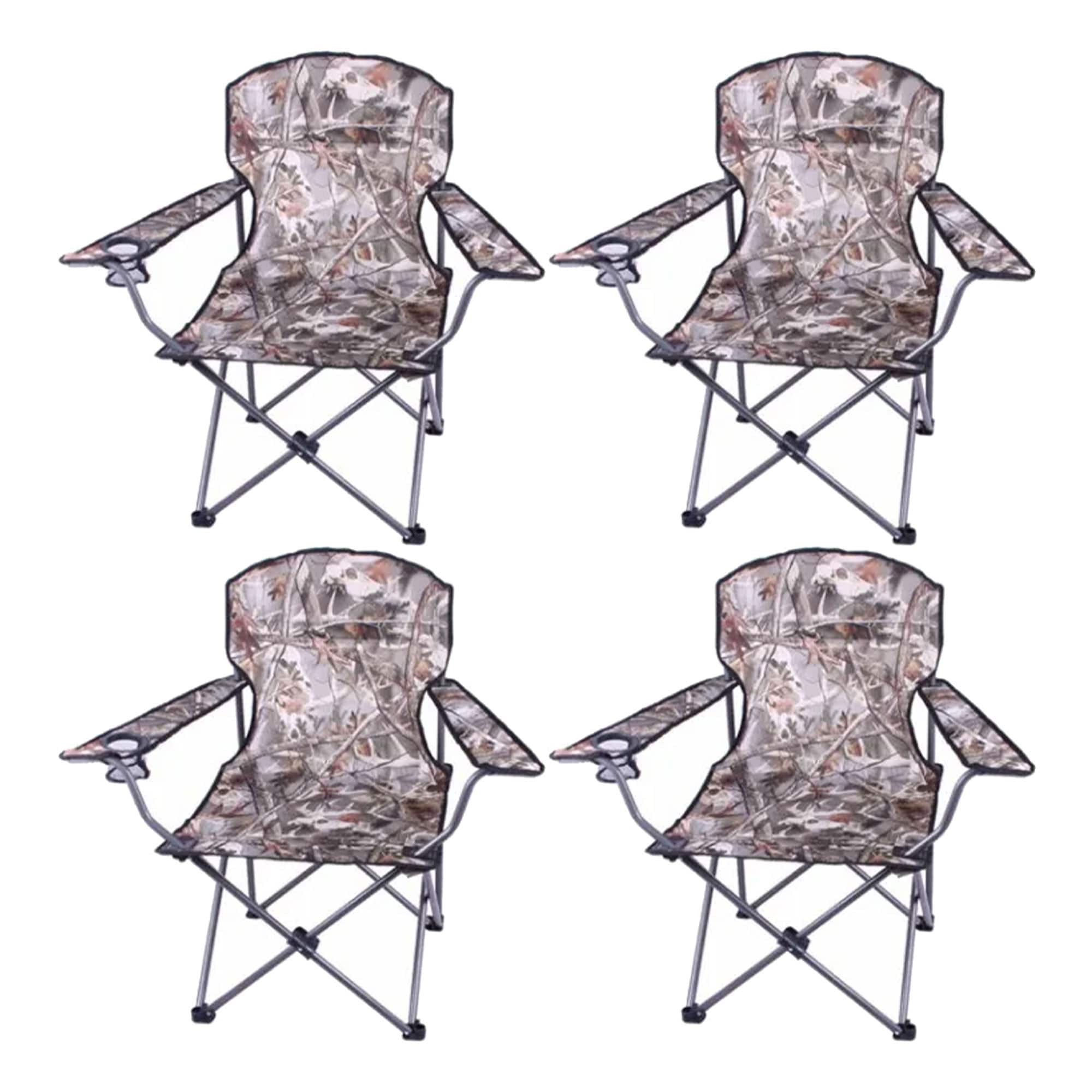 Four Seasons Outdoor Product 399390 Polyester Multicolor Folding Camping chair Carrying Strap/Handle Included