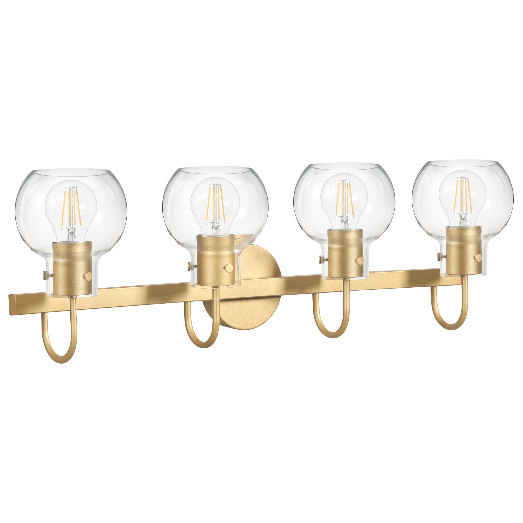 Tribesigns Th-sf0070 28.94-in 4-light Brushed Gold Modern Contemporary 