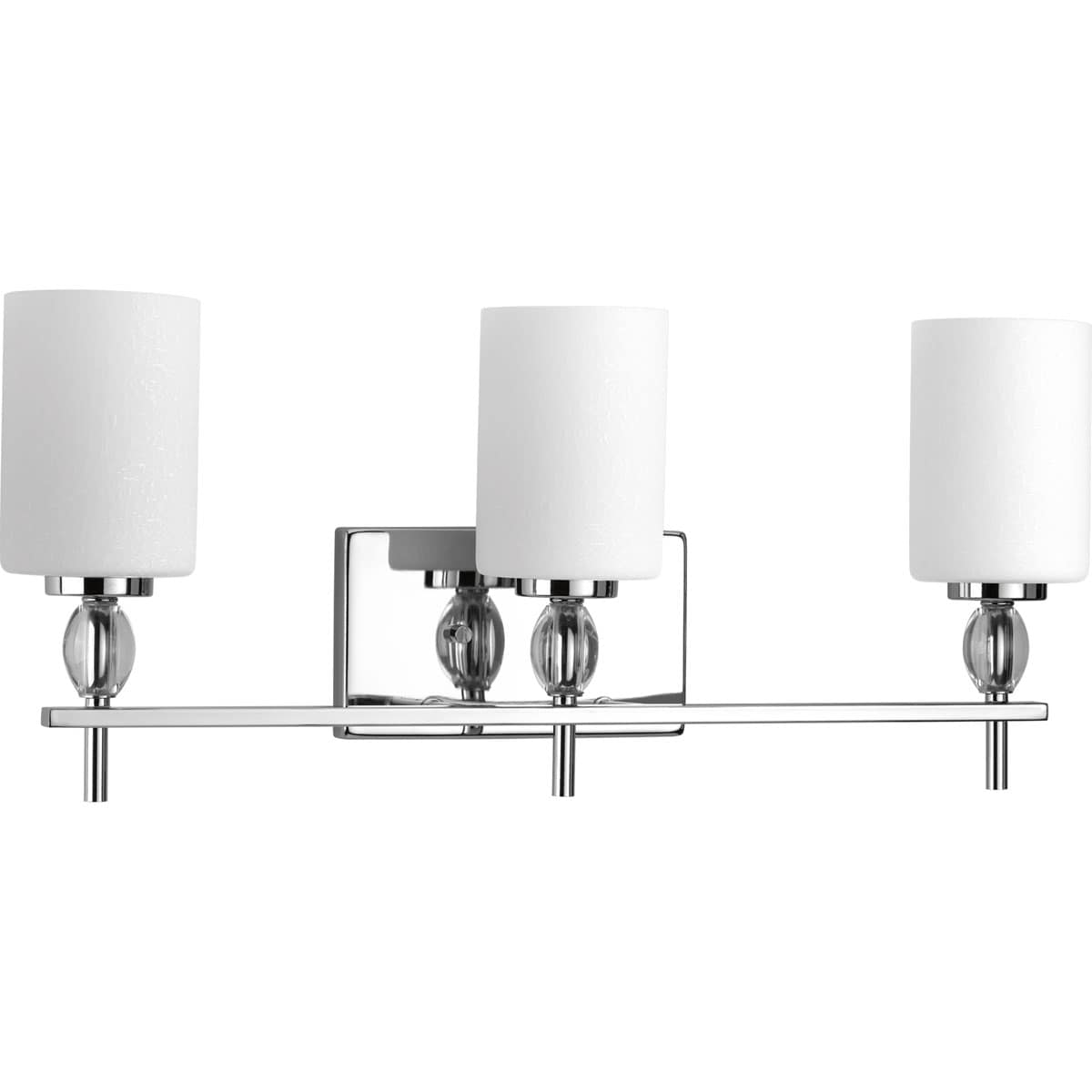 Progress Lighting P2776-15 Status 23.75-in 3 -Light Polished Chrome Transitional Vanity light