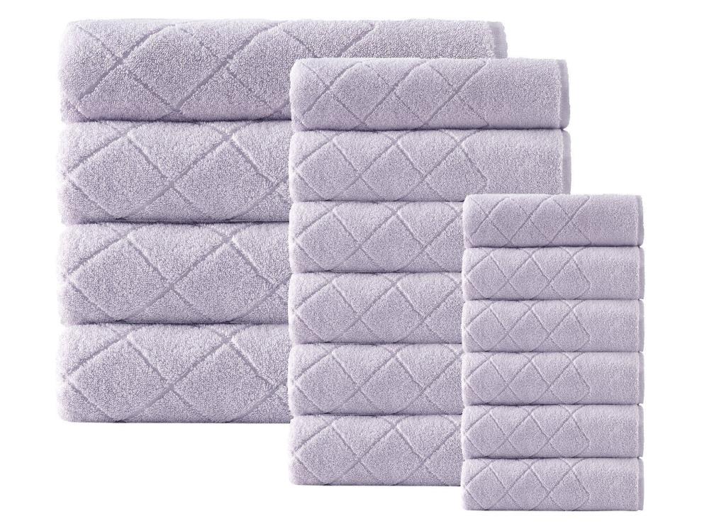 Enchante Home GRACIOLILAC16 Bath-Towels - View #2