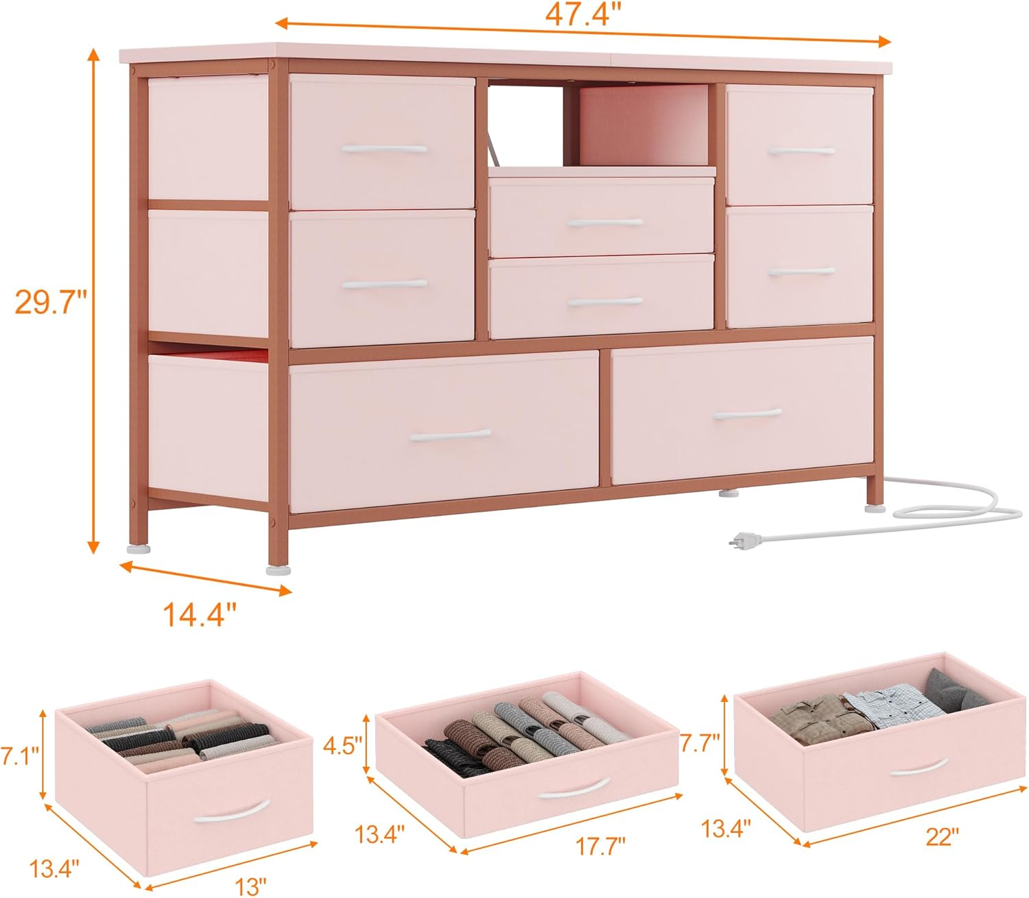 Der Rose TV STAND-005829 Tv-Stands - View #3