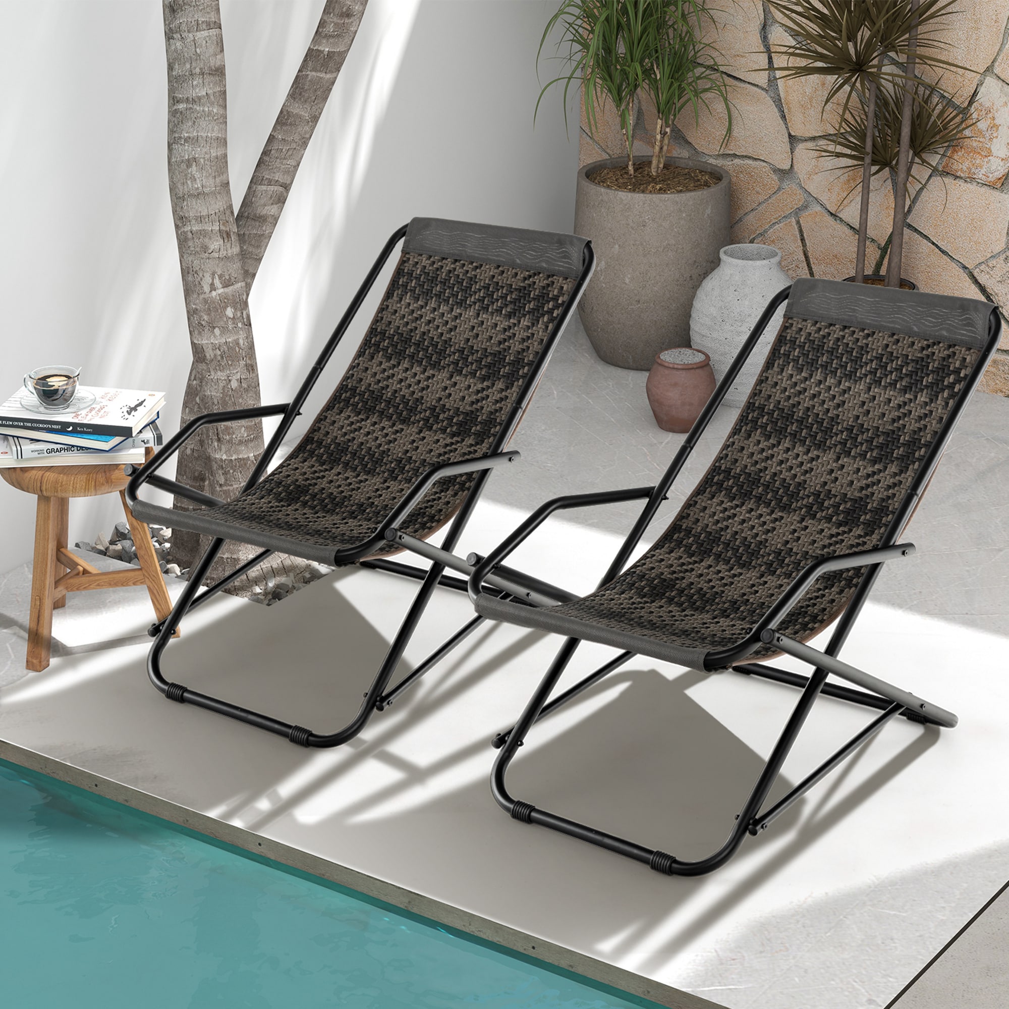 Costway NP11013GR Patio-Chairs - View #5