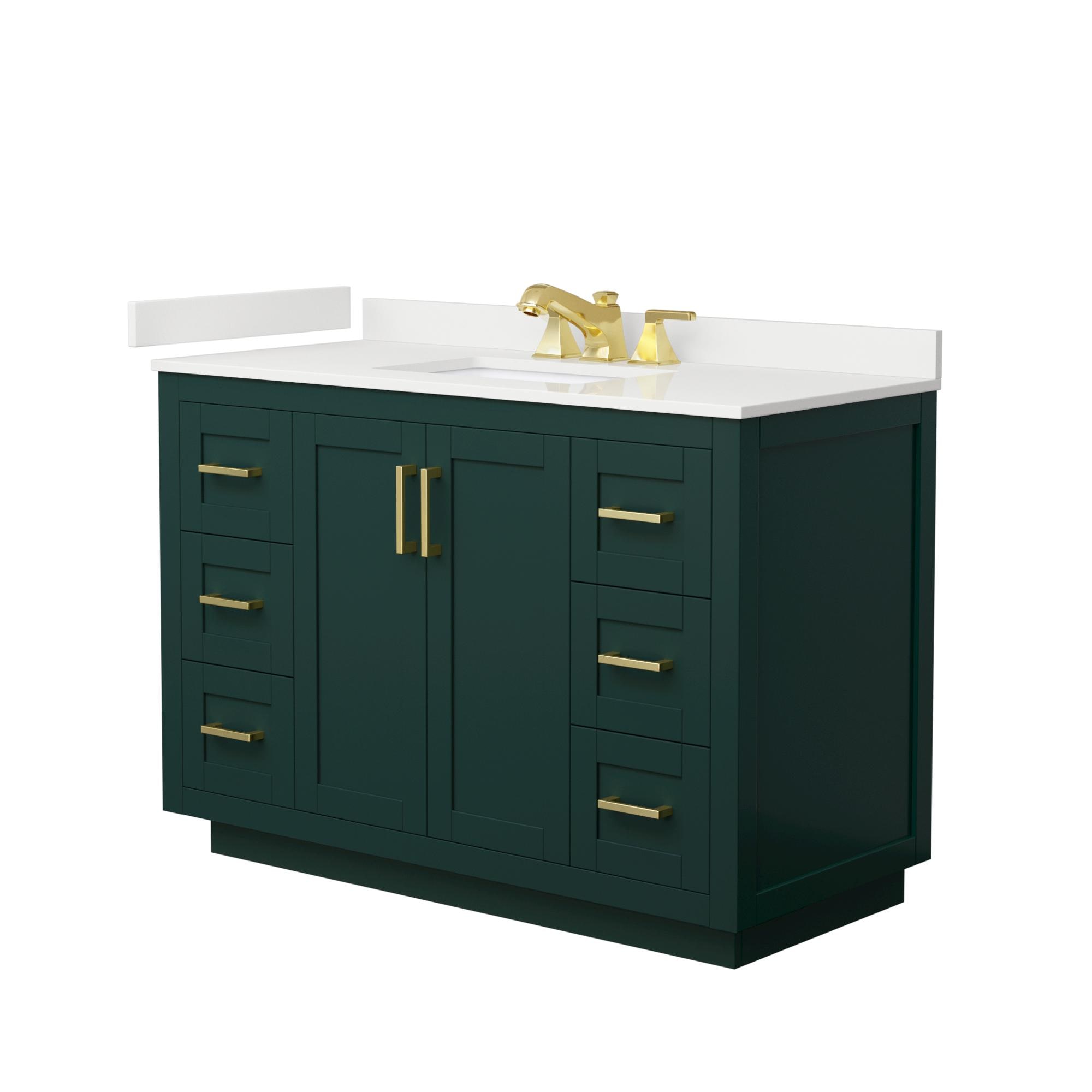 Wyndham Collection WCF292948SGDWQUS3MXX Bath-Vanity-Combo - View #2