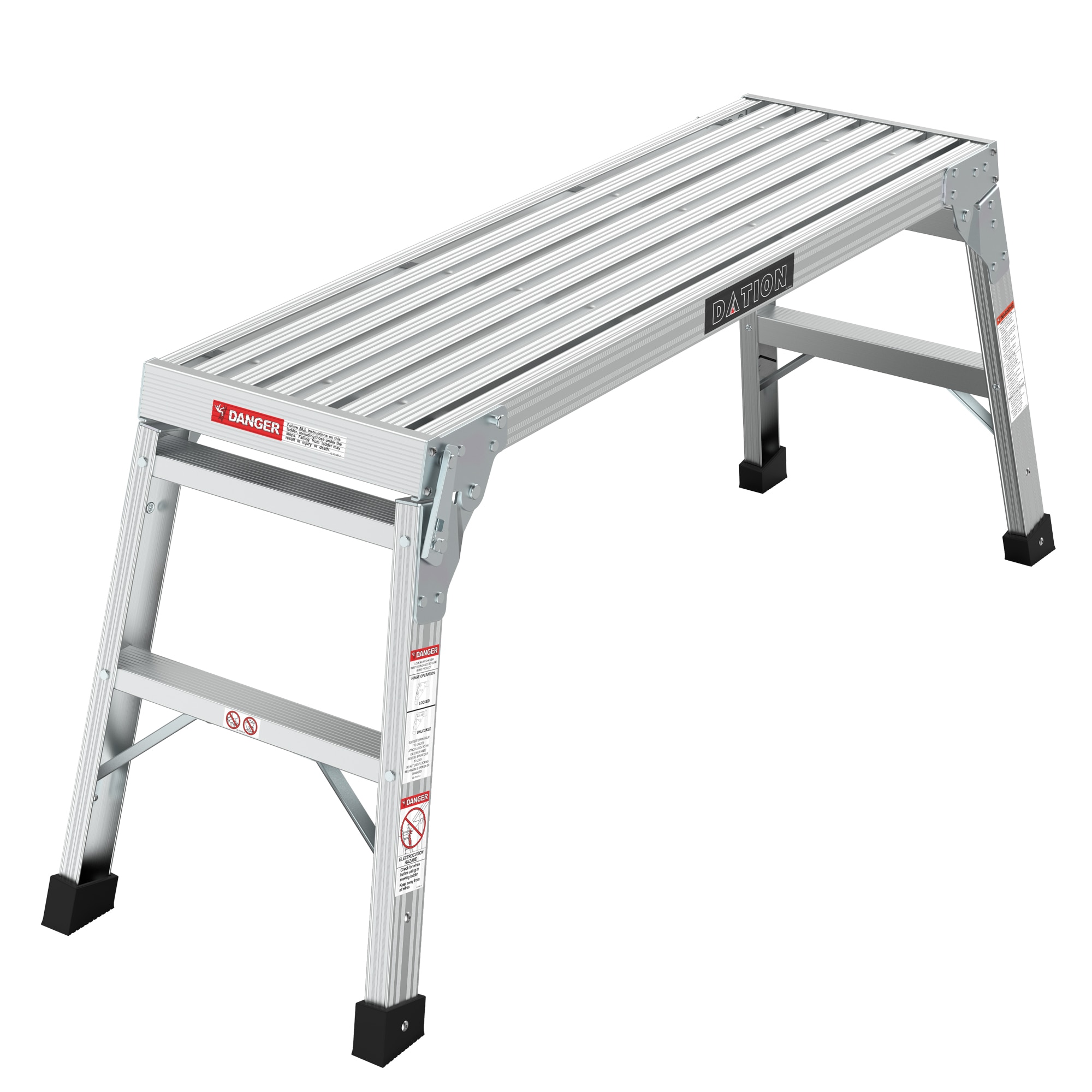 Rubbermaid 3-Step Aluminum Step Stool with 225 lb. Load Capacity