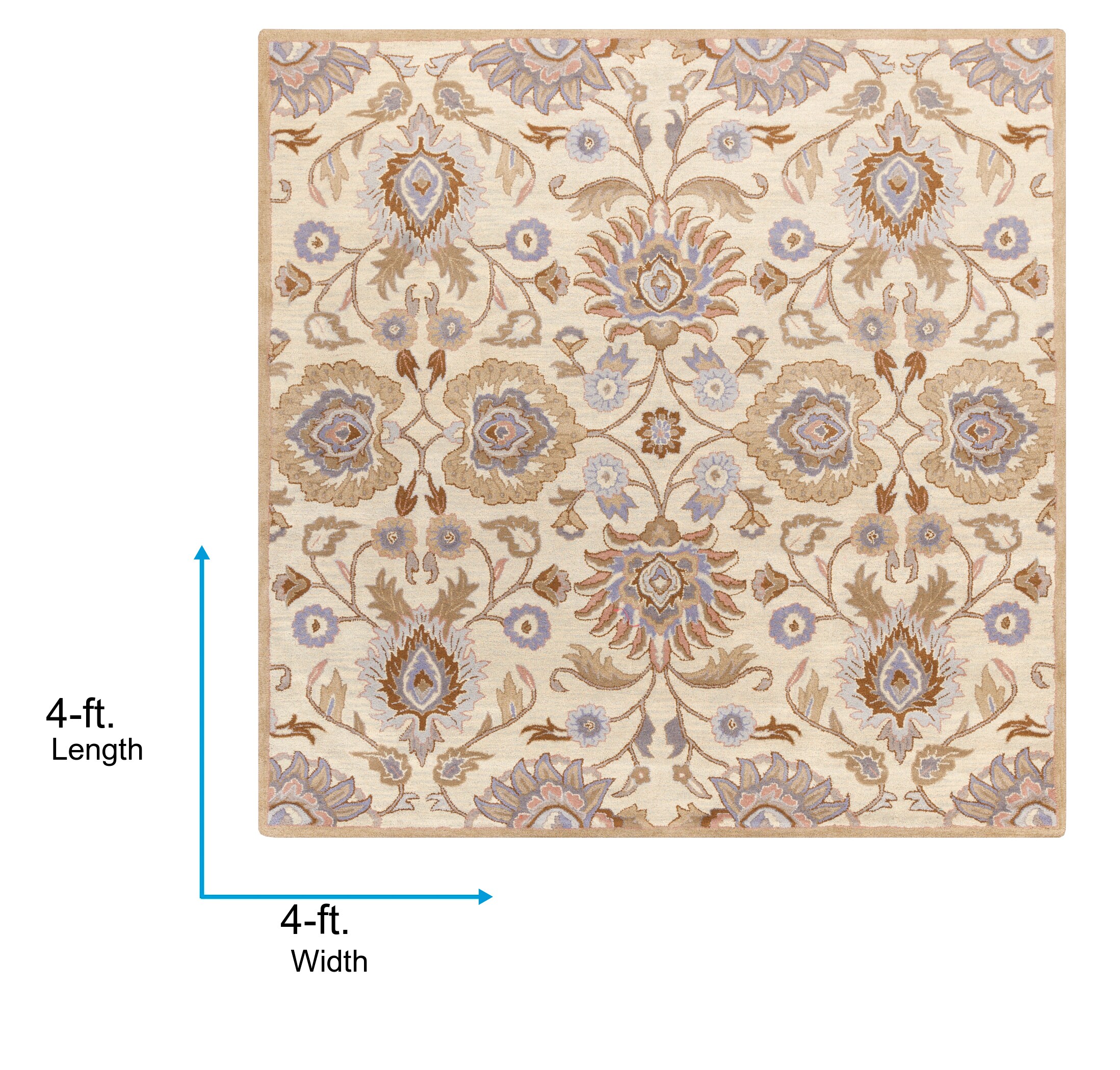 Surya CAE1109-4SQ rugs - View #8