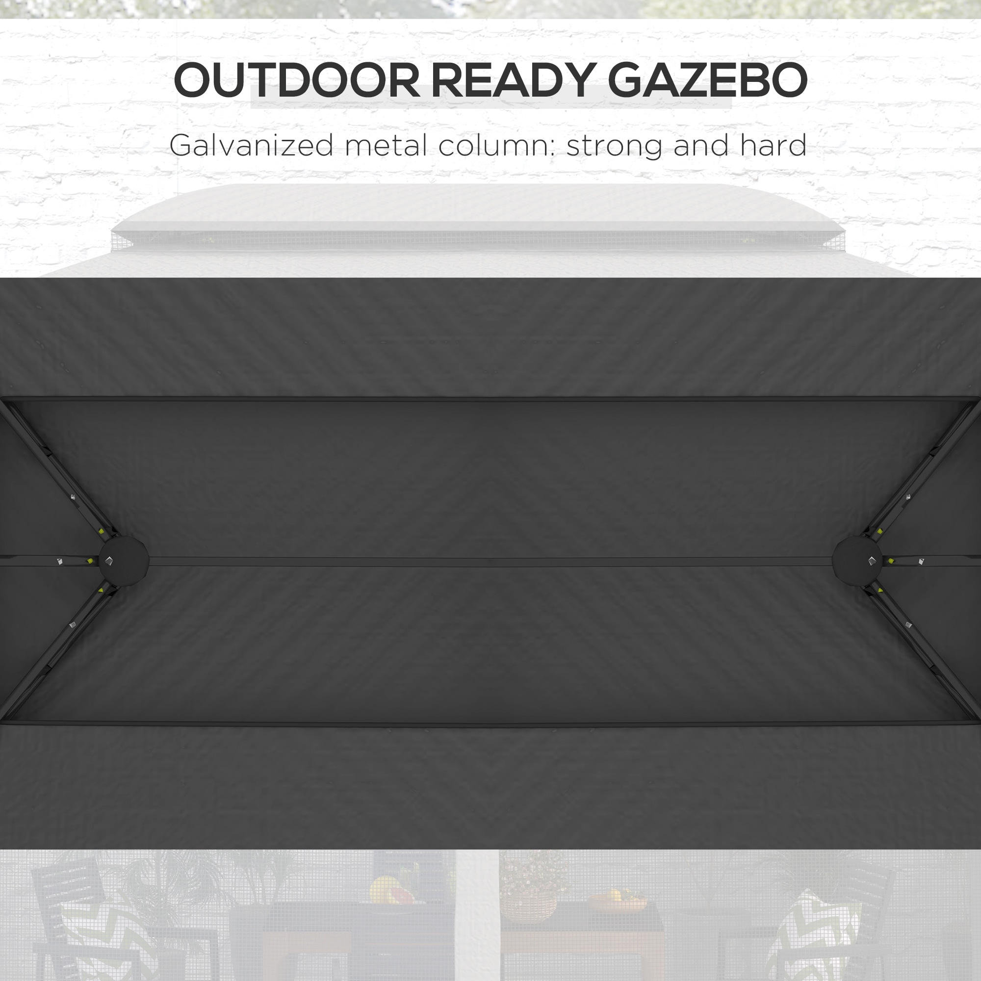 AAZJ BYO-46249 Wood-Resin-Gazebos - View #6