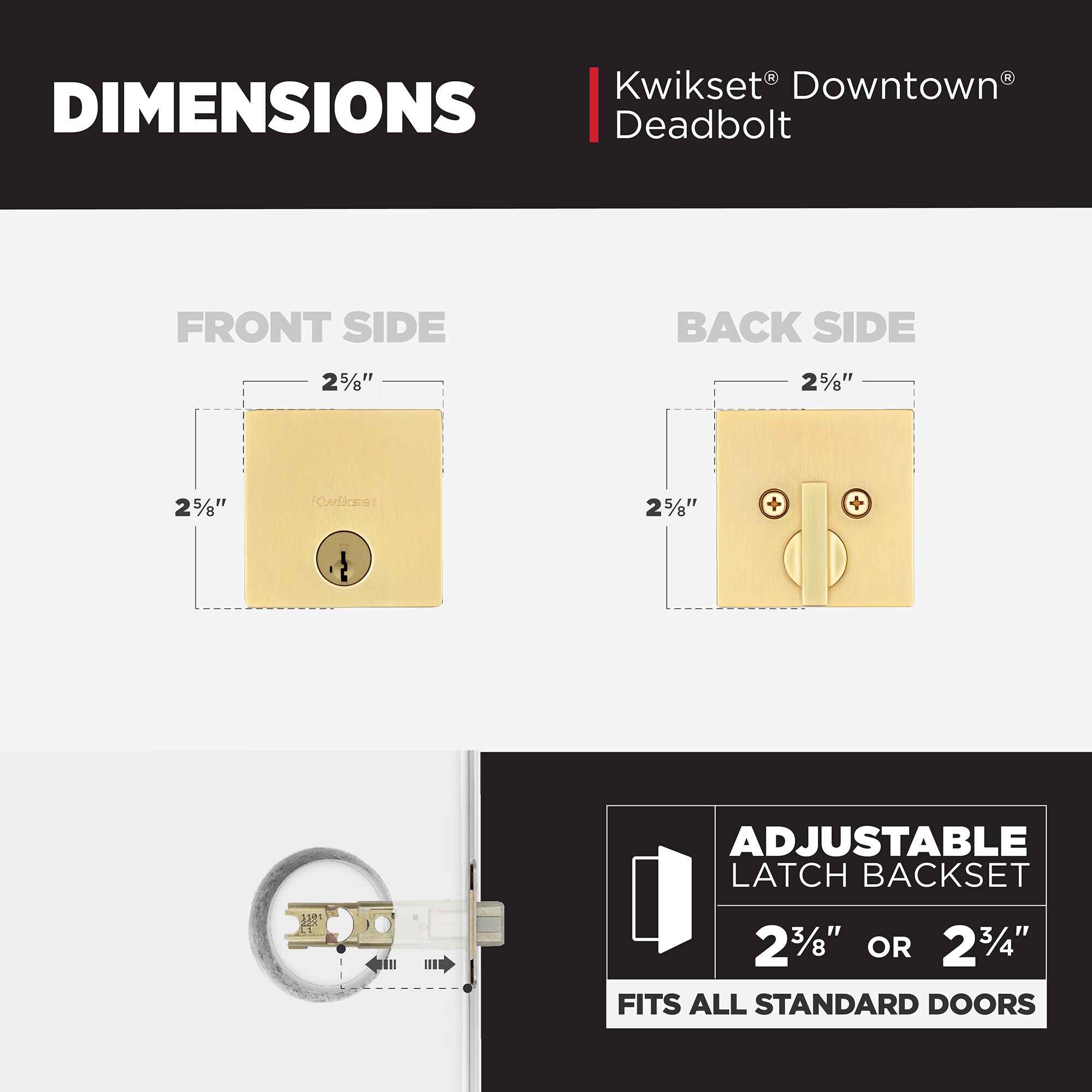 Kwikset Signature Series 92580-033 Door-Deadbolts - View #7