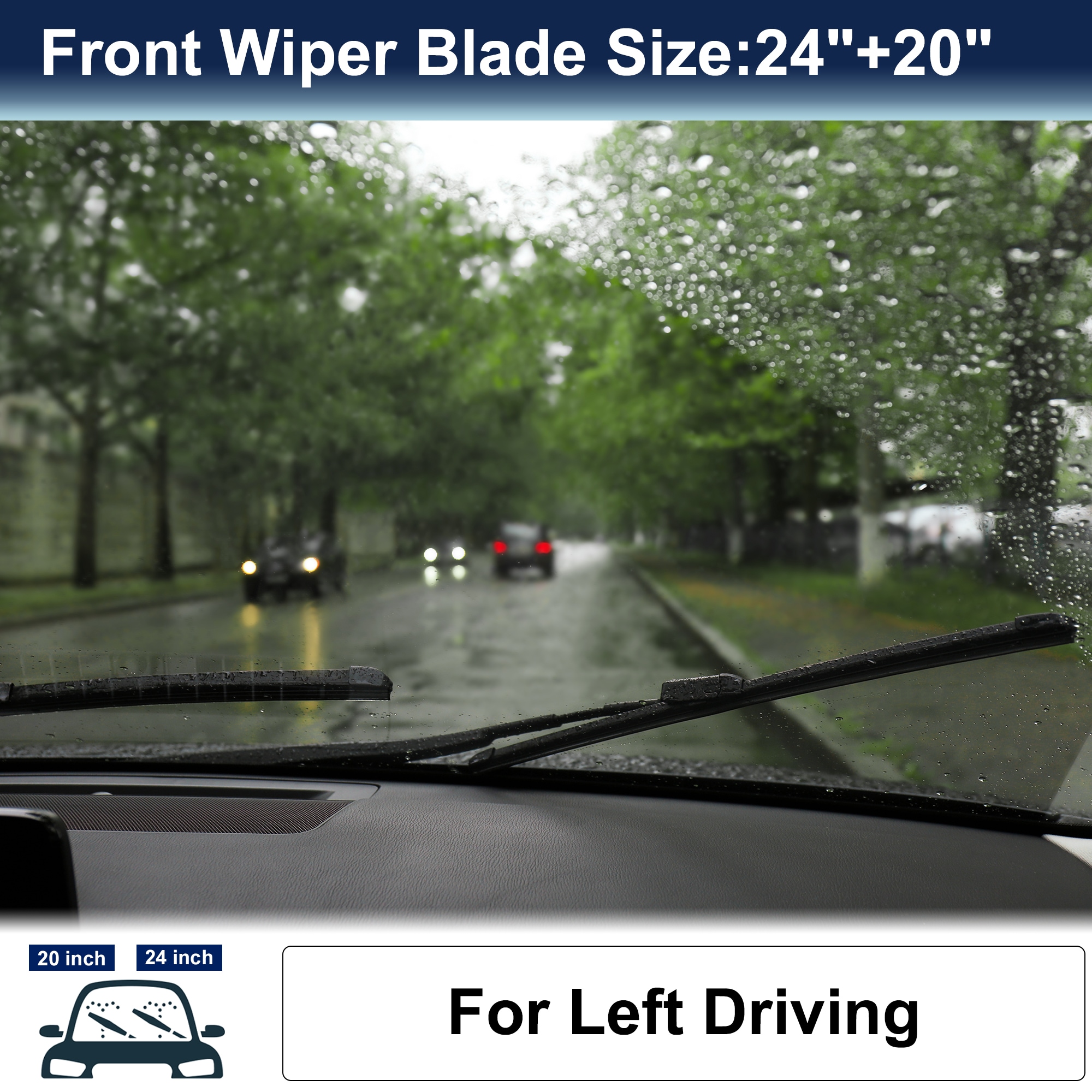 Unique Bargains S26061000UX8307 Wiper-Blades - View #2
