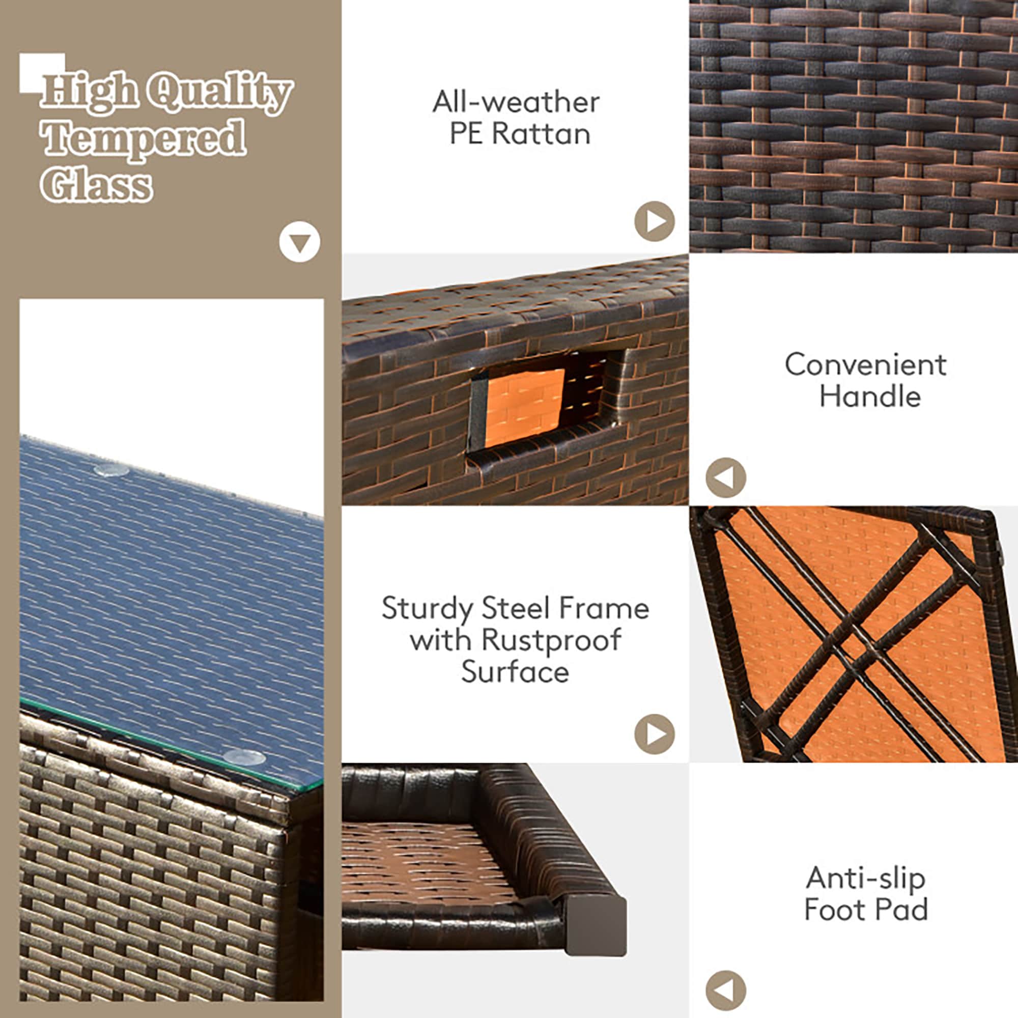 CASAINC CEW-HY3615DBBG Patio-Conversation-Sets - View #9