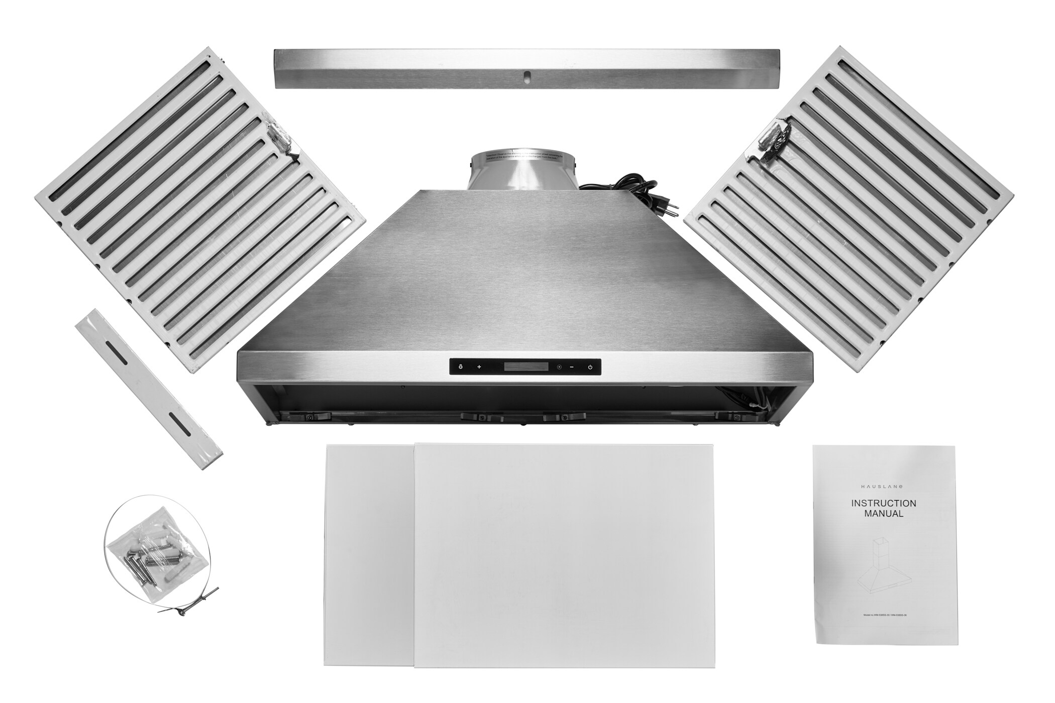 Hauslane WM-538SS-36 Wall-Mounted-Range-Hoods - View #10
