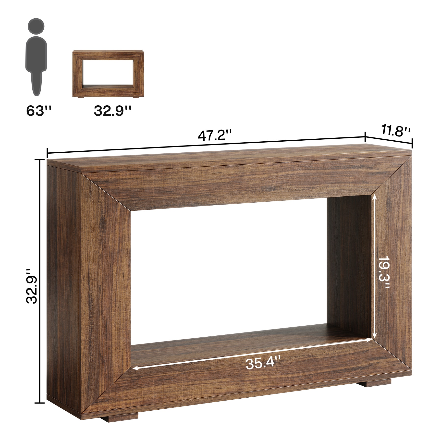 Tribesigns HOGA-M0177 Console-Sofa-Tables - View #6