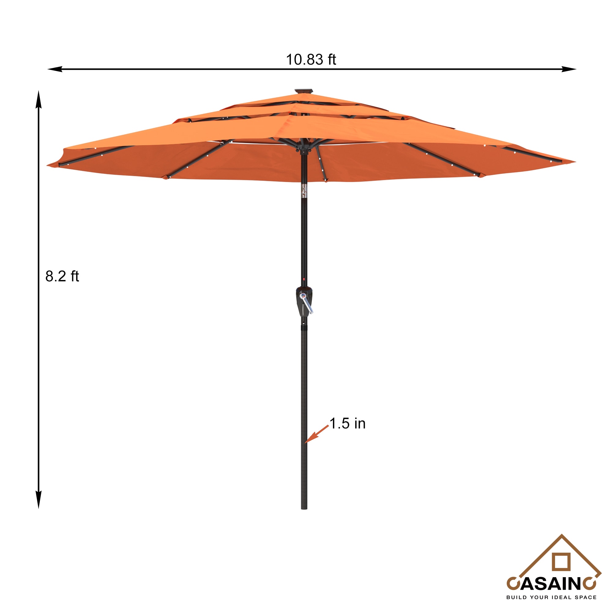 CASAINC YH-OB-OTU009KK Umbrellas-2 - View #8