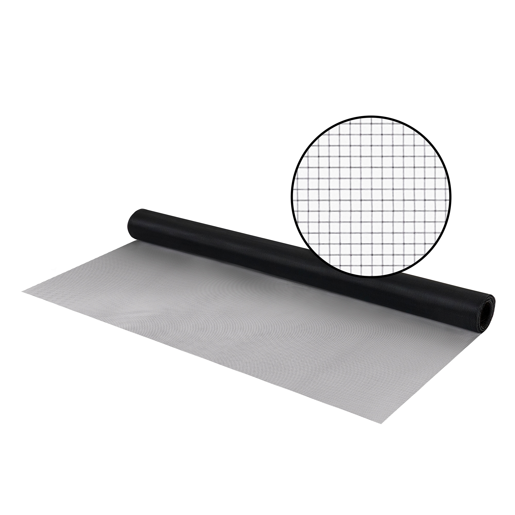 M-D 14275 Platinum 3-ft x 25-ft Black Stainless steel Screen repair