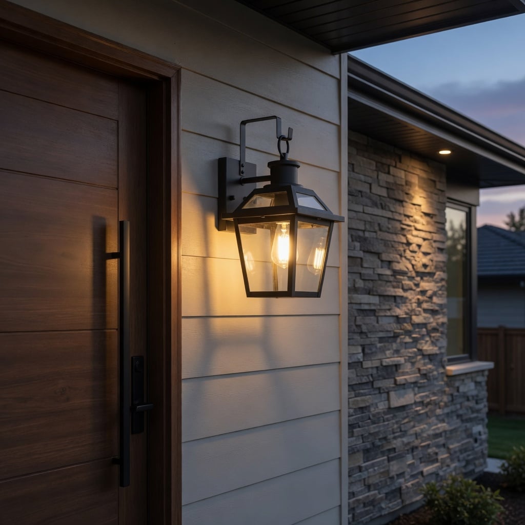Bennett Lighting 22013650BLK Outdoor-Wall-Lighting - View #3