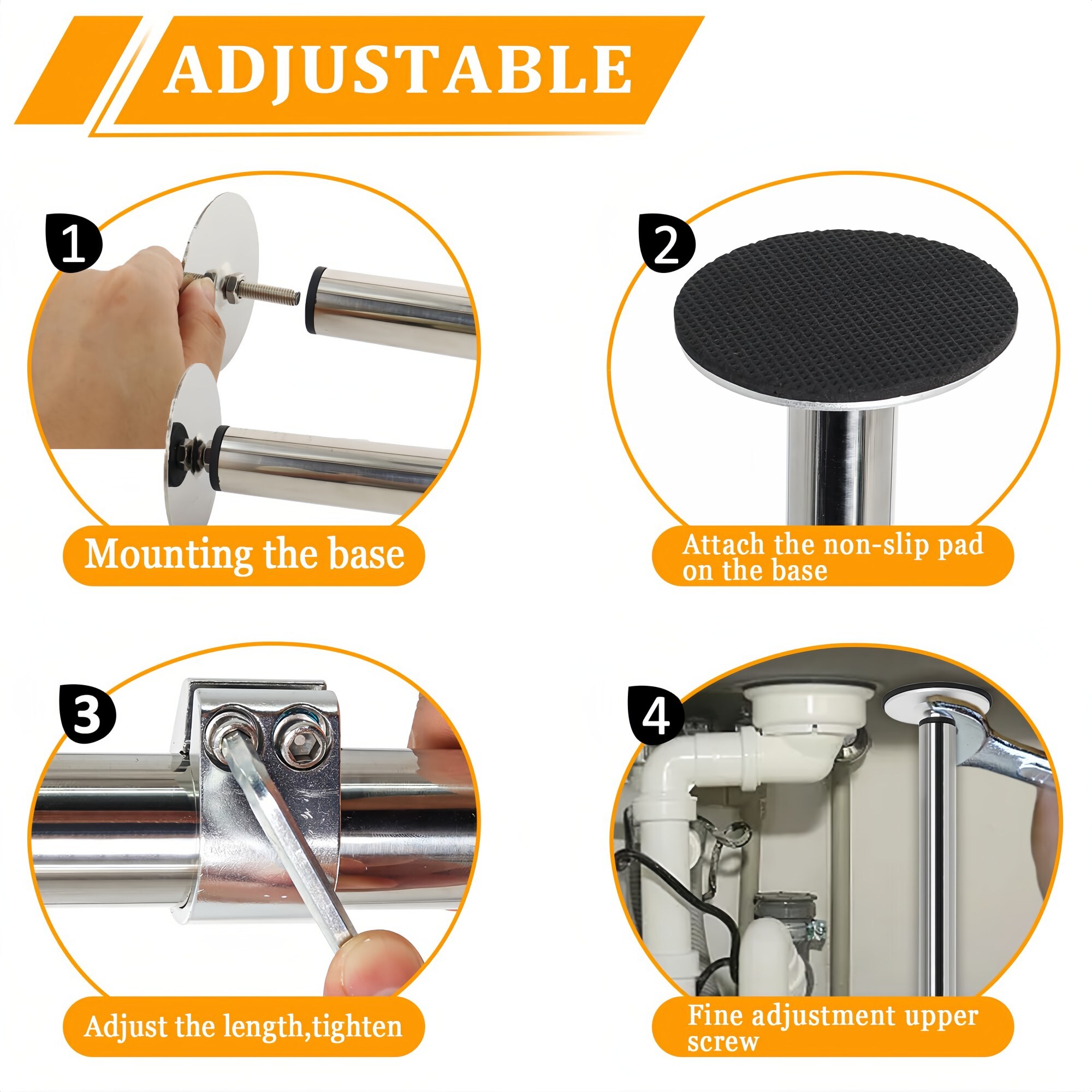 Numhew NHSEAN1308 Kitchen-Sink-Accessory-Kits - View #4