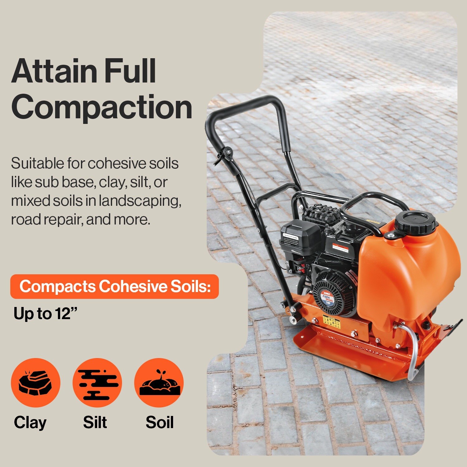 SuperHandy GUO119 Plate-Compactors - View #6