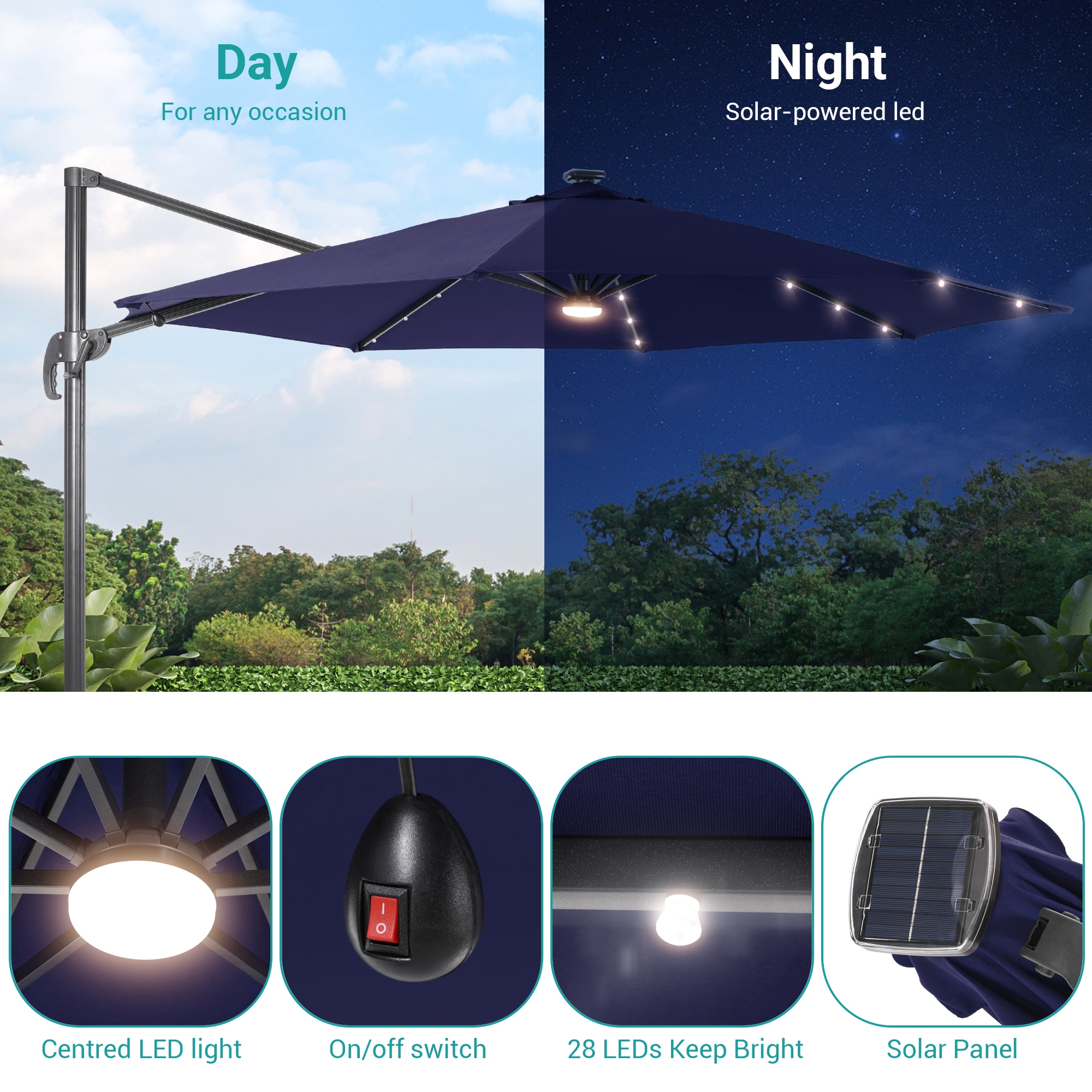 ACEGOSES LW-99GY-LED Umbrellas-2 - View #7