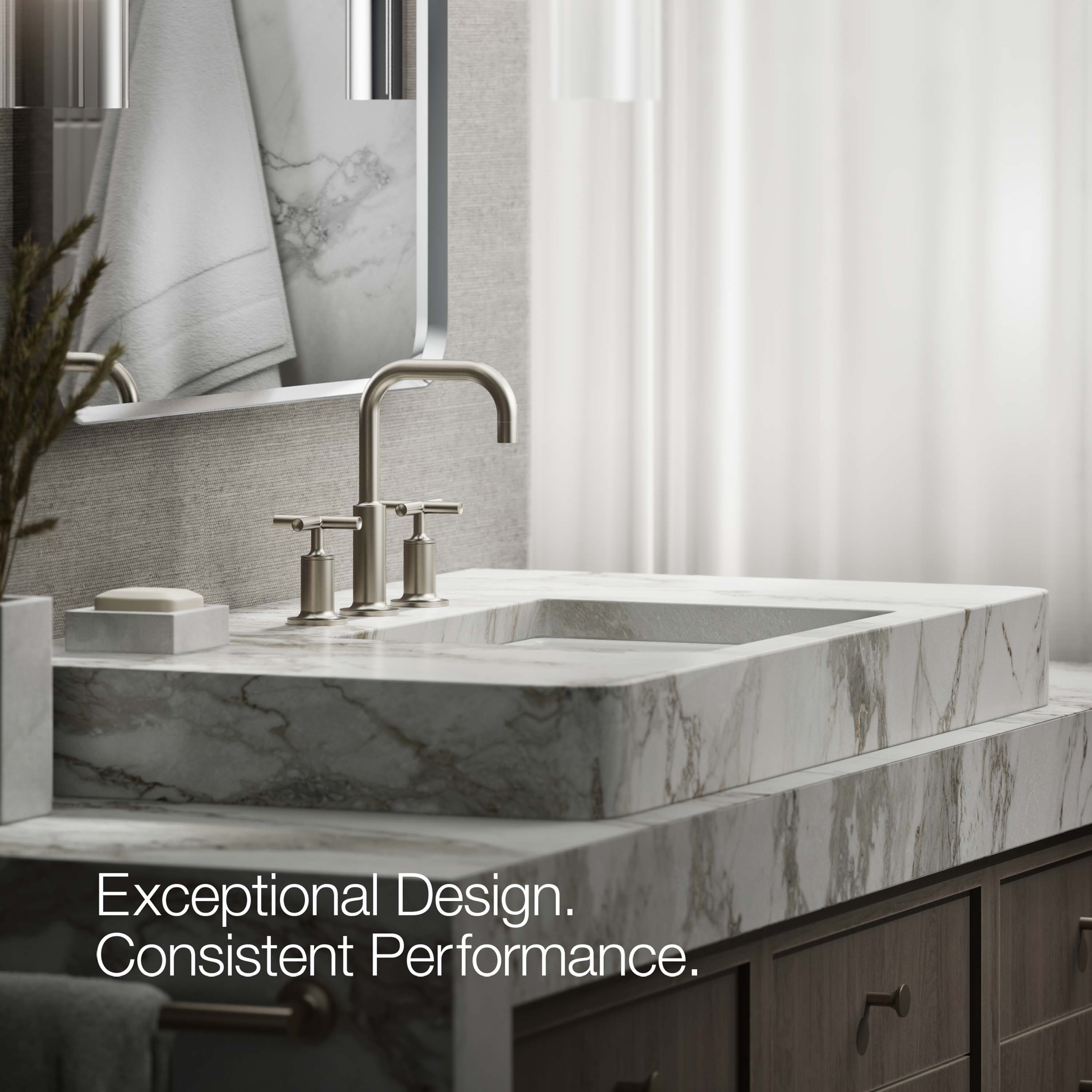 KOHLER 14406-3-BN Lavatory-Faucets - View #3