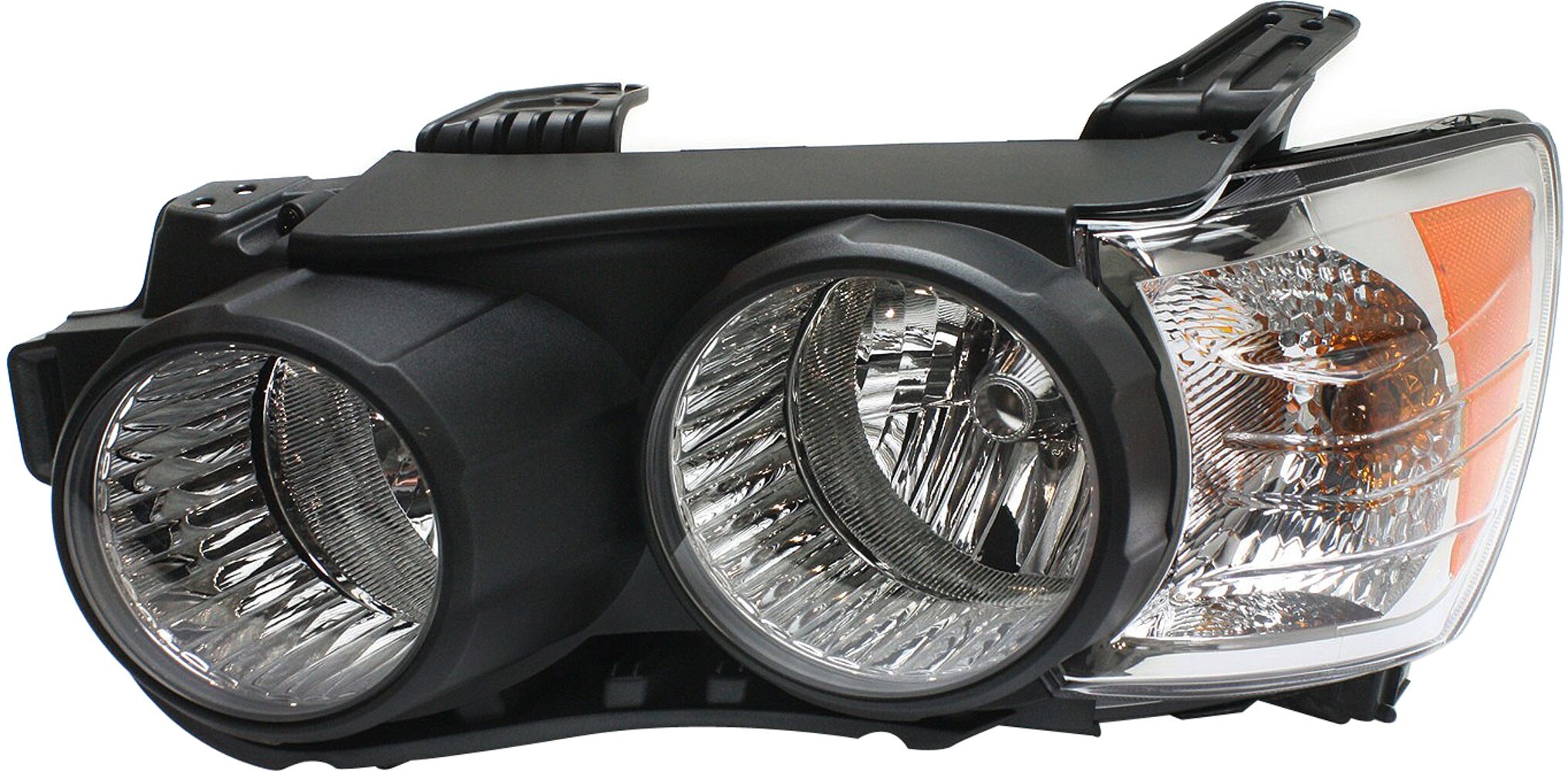 Garage-Pro JCWREPC100196GP Headlight Compatible with 2012-2016 Chevrolet Sonic Assembly Halogen Black Intr with Blk Bzl Hb/(sedan) Driver Side