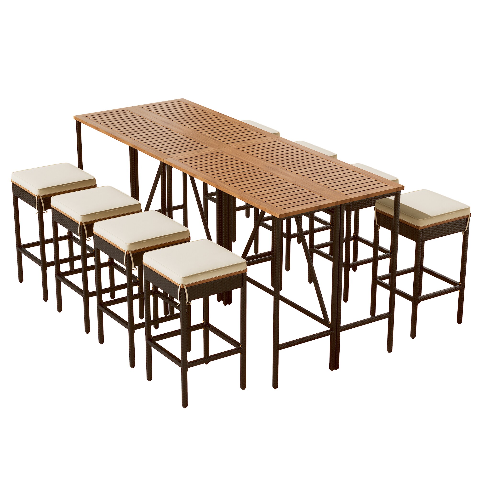 Oizaye ZWG-FG73AAA Patio-Dining-Sets - View #2