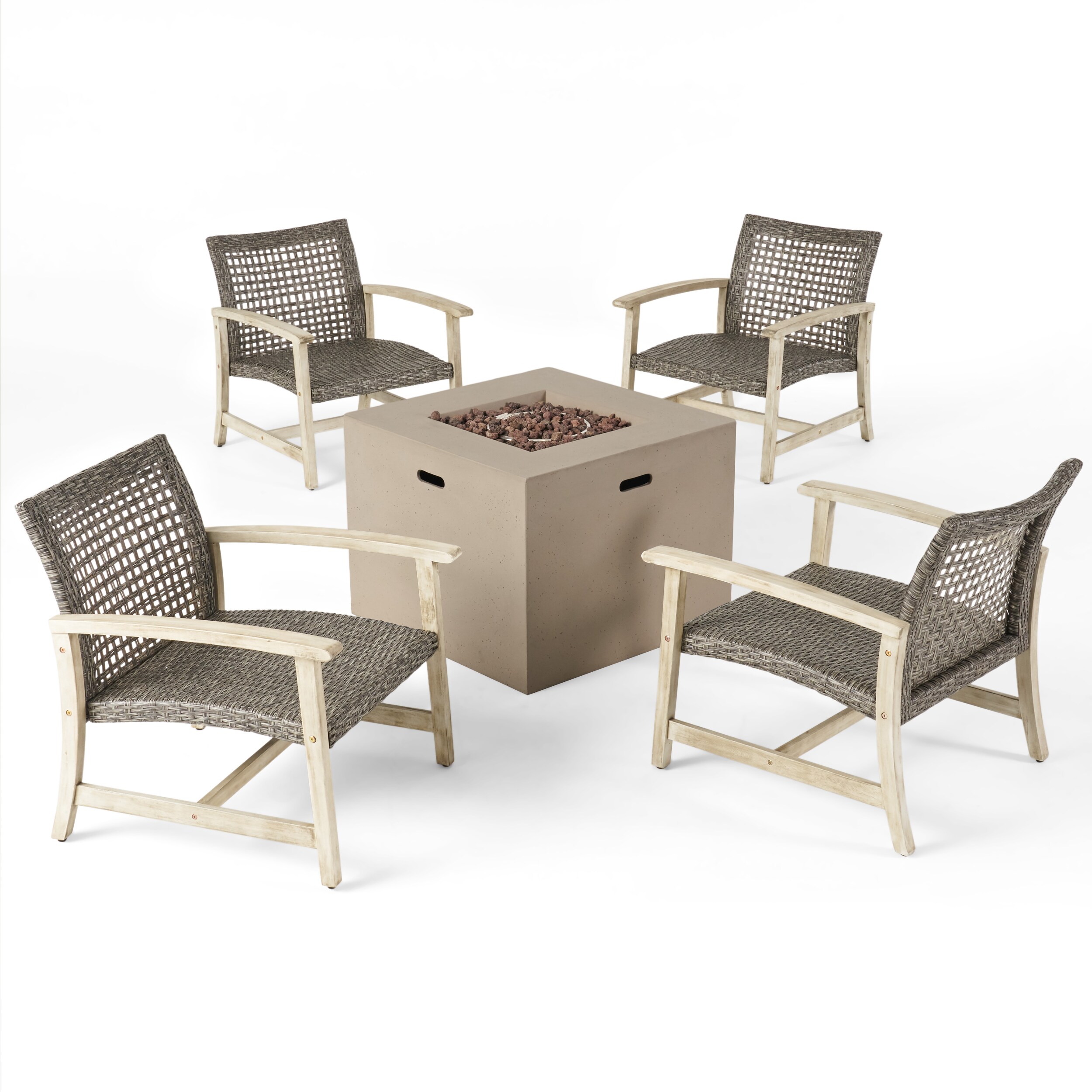 Christopher Knight Home 308152 Patio-Conversation-Sets - View #2