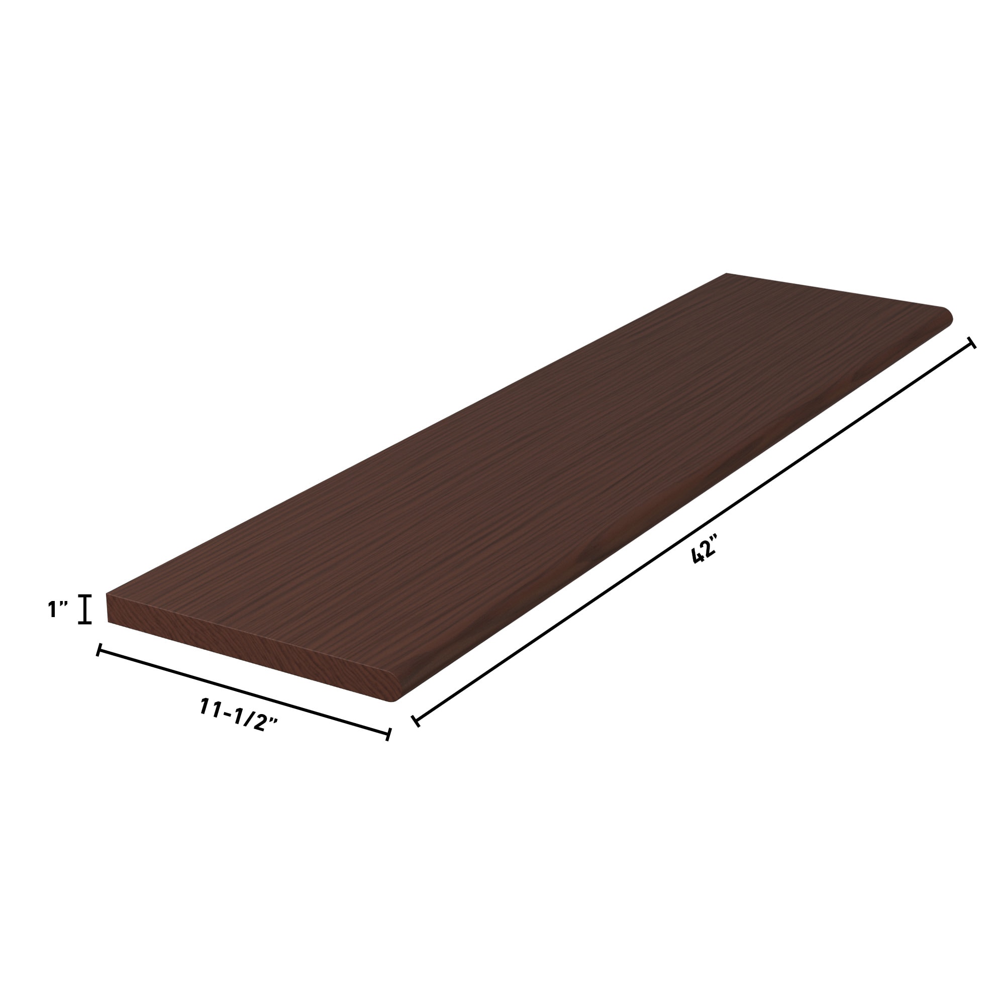 L.J. Smith Stair Systems 807011X42-W Stair-Treads - View #2